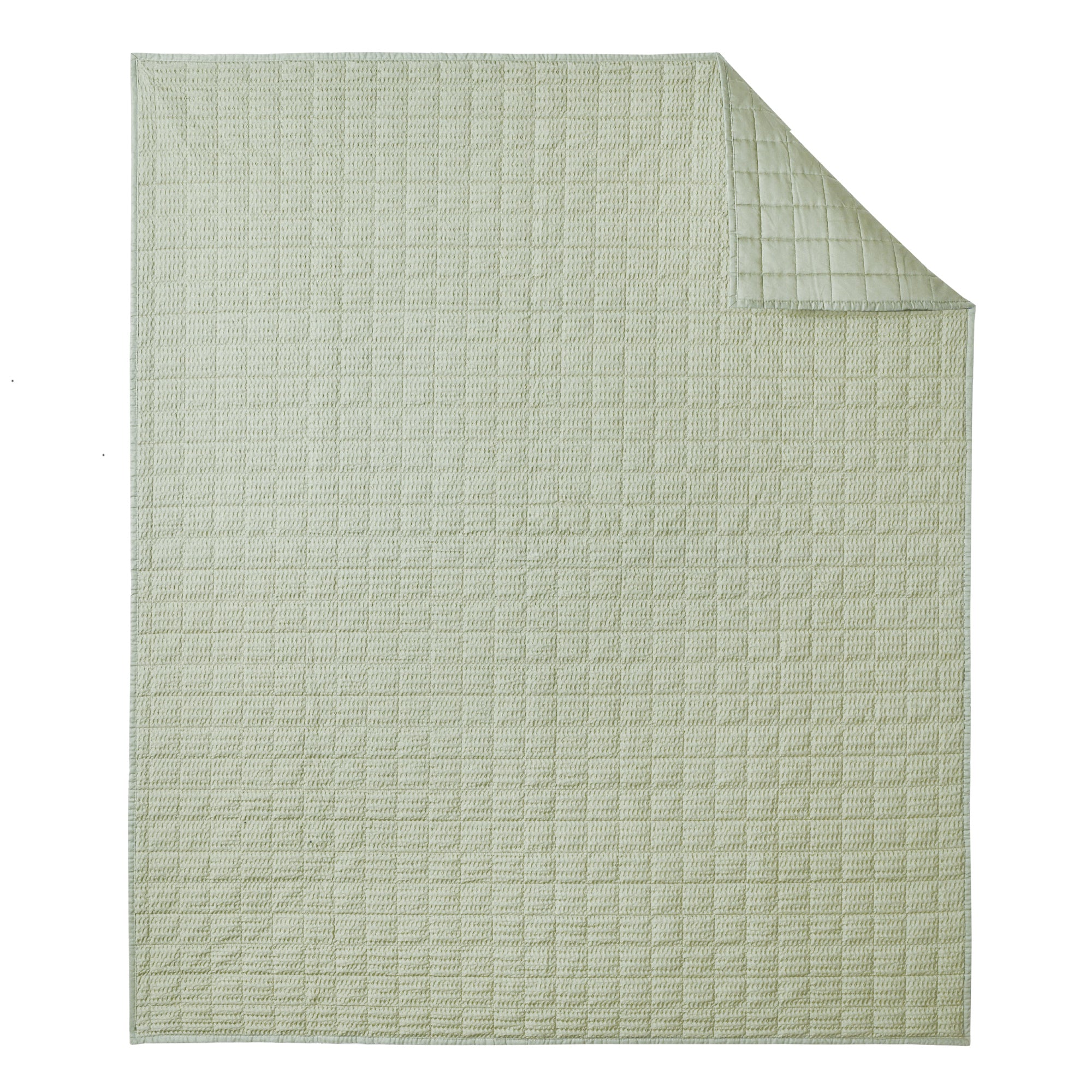 Cloud Waffle Quilted Throw