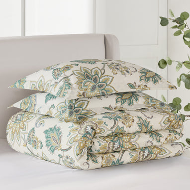 succulent comforter set Levtex Home Palladium Grey Comforter Set
