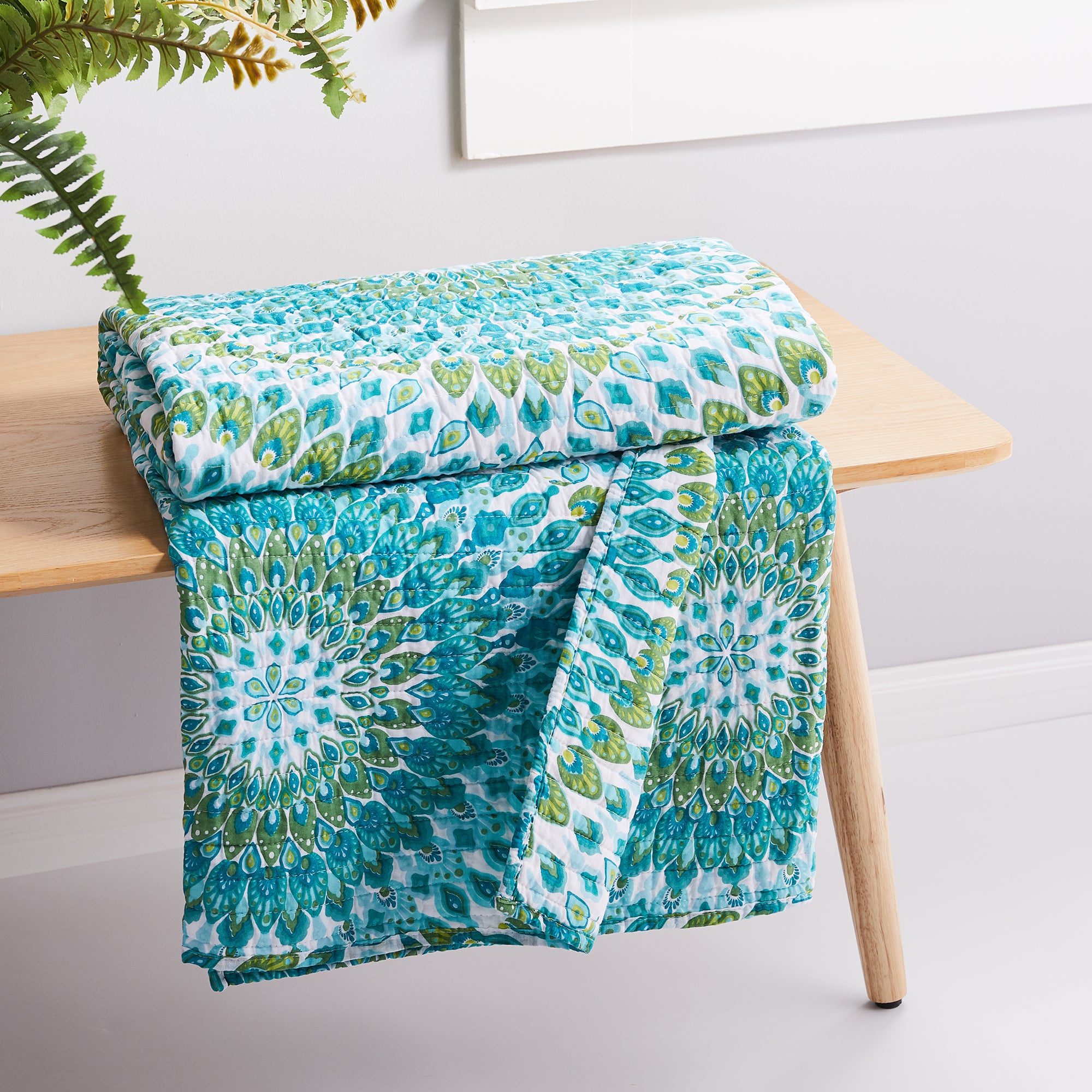 Mirage Quilted Throw