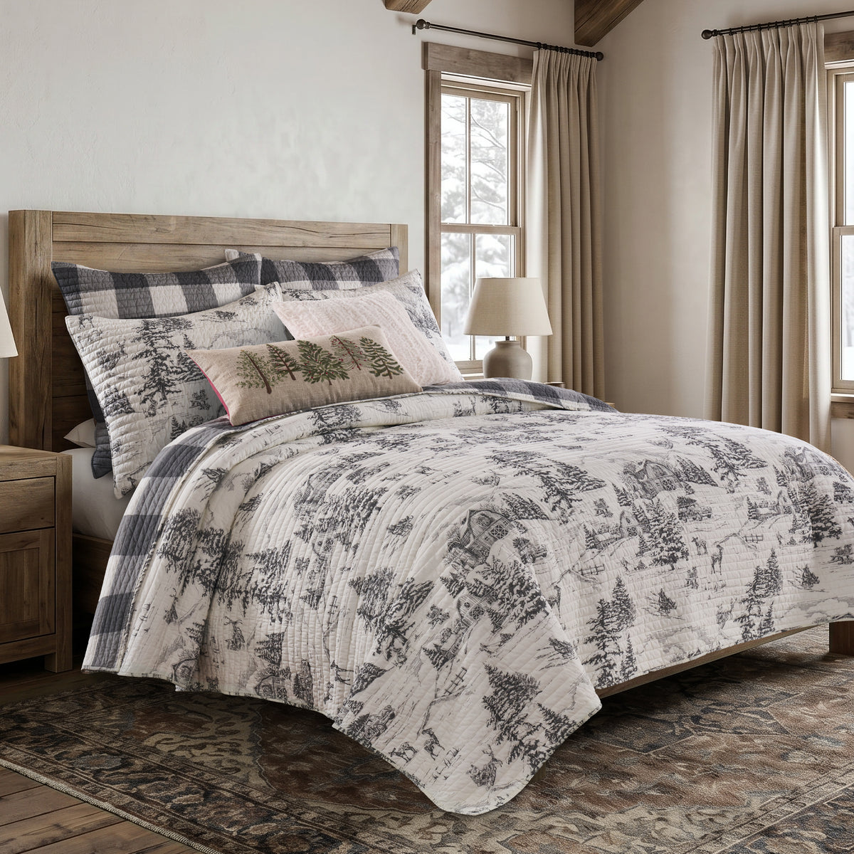 Winter Sleigh Ride Quilt Set