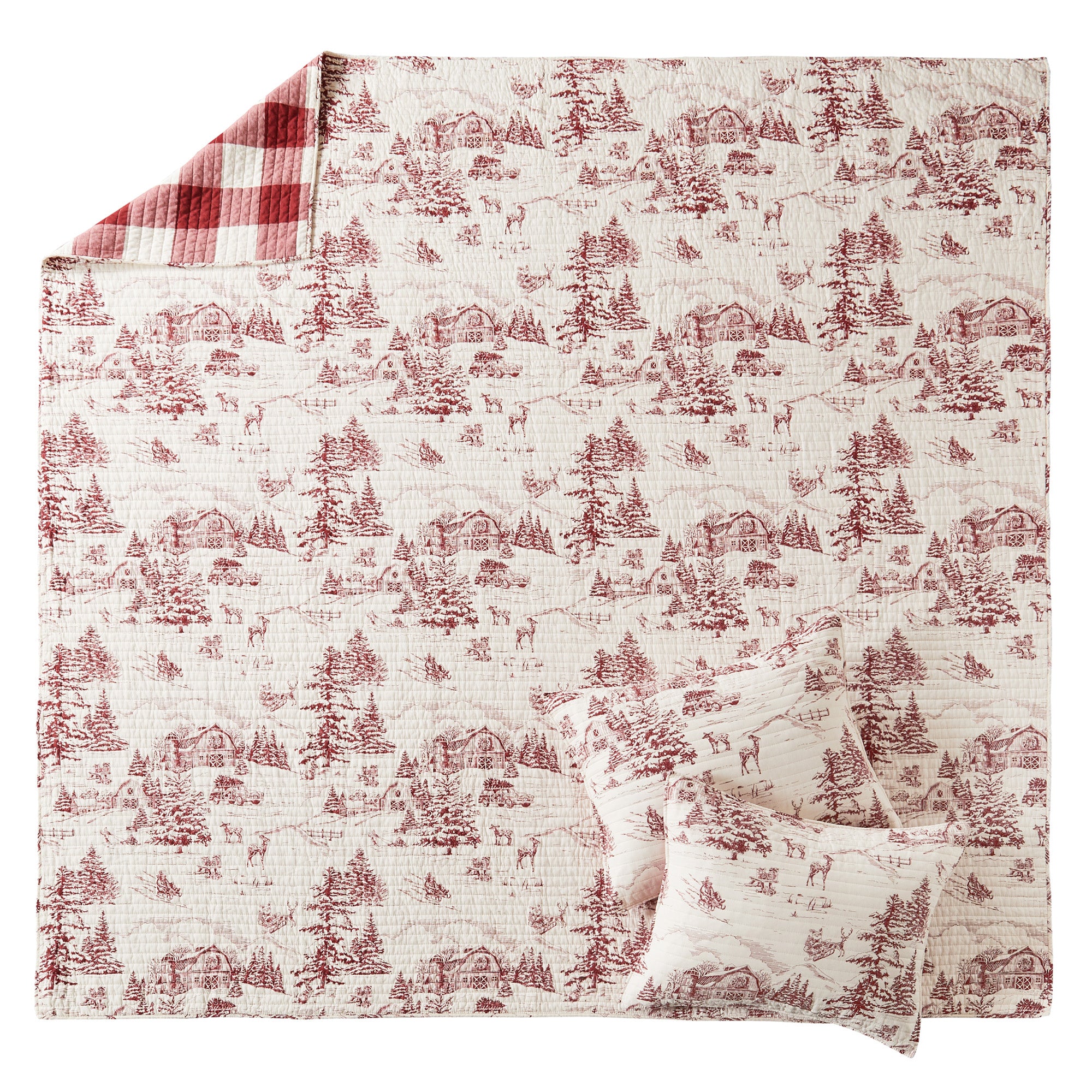 Winter Sleigh Ride Quilt Set