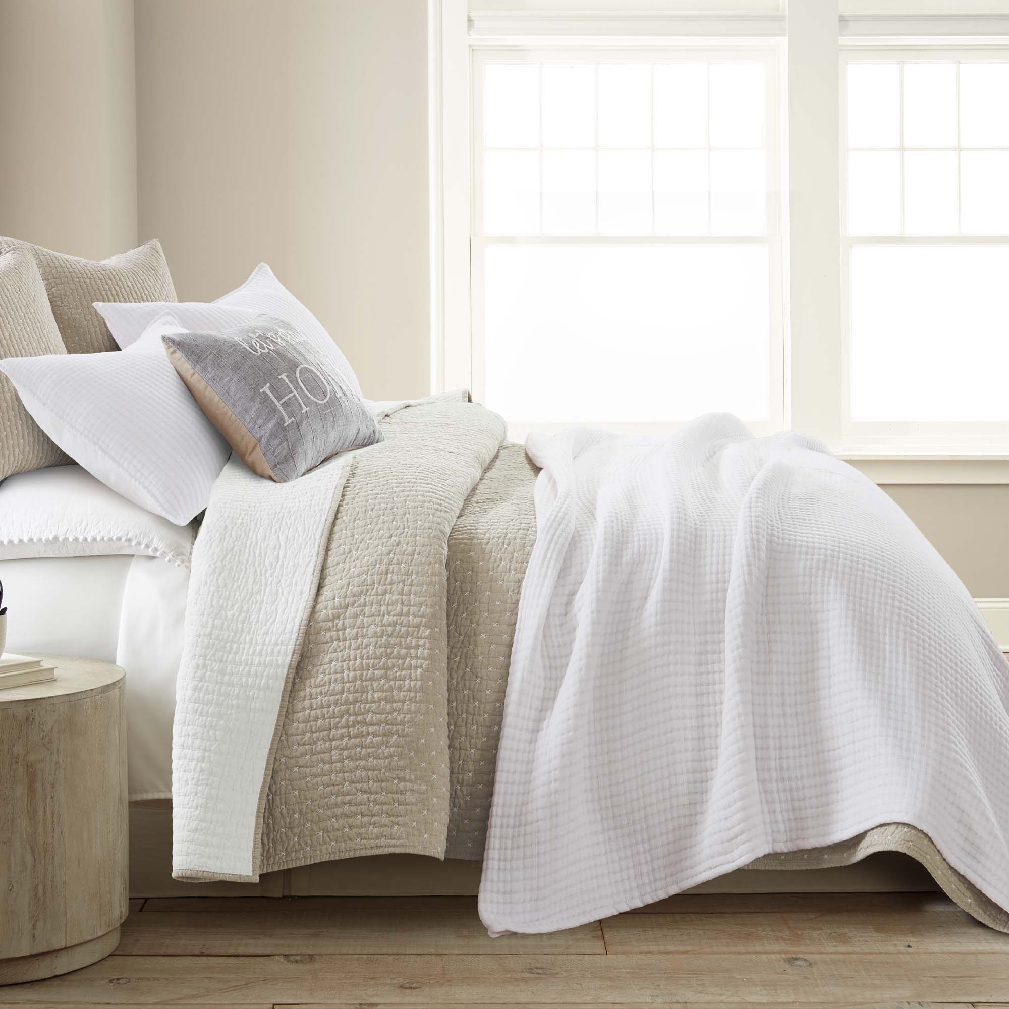 Caden Cotton Muslin Coverlet Set