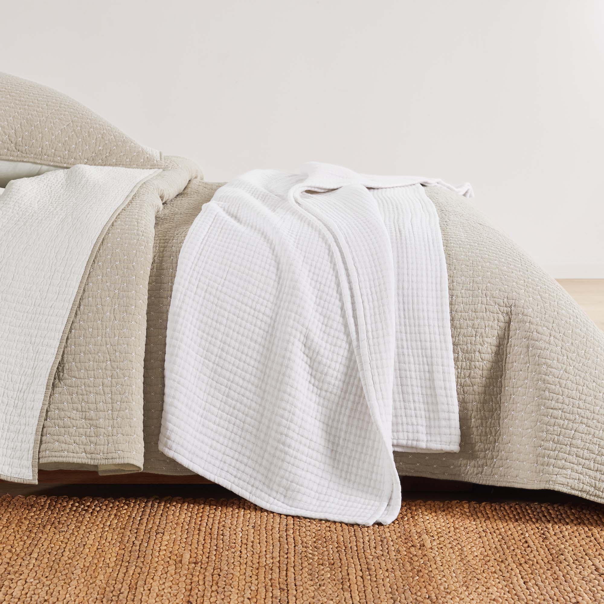 Caden Cotton Muslin Coverlet Set