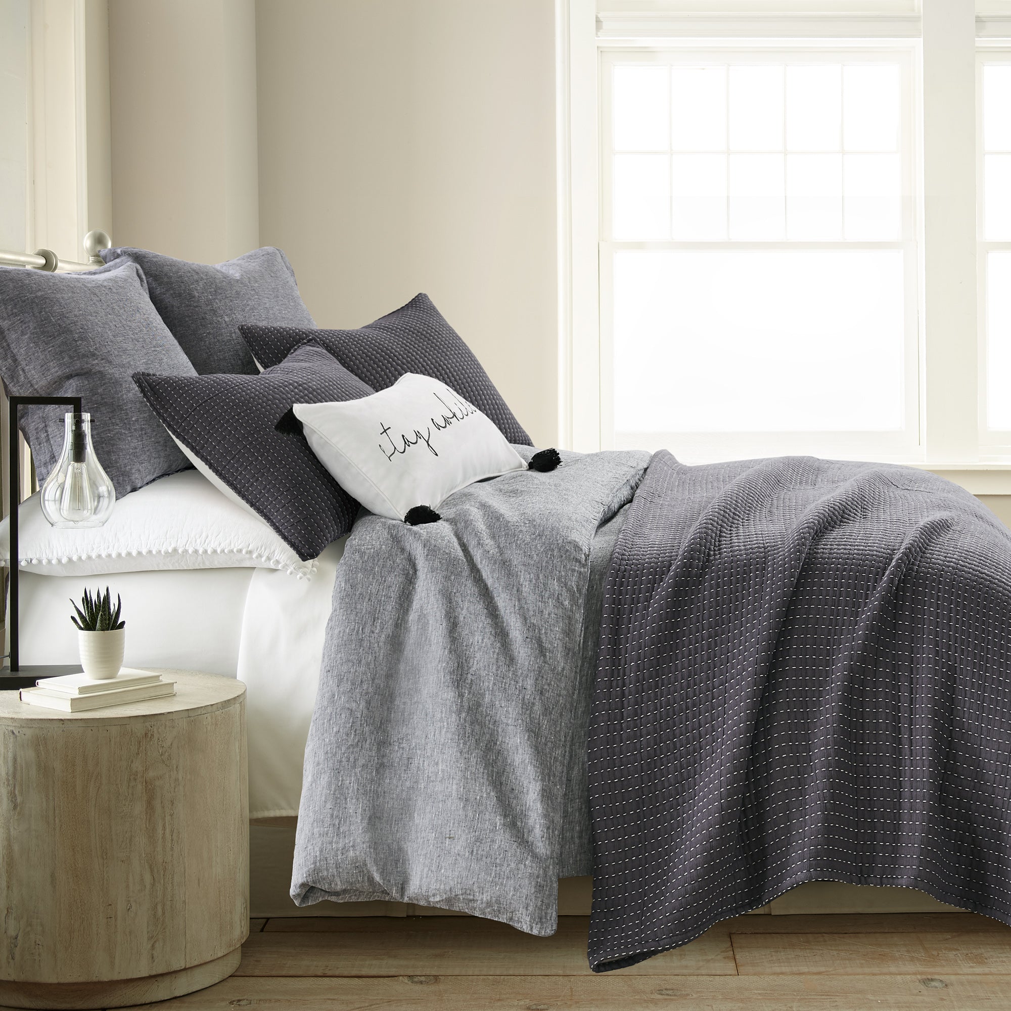 Caden Cotton Muslin Coverlet Set