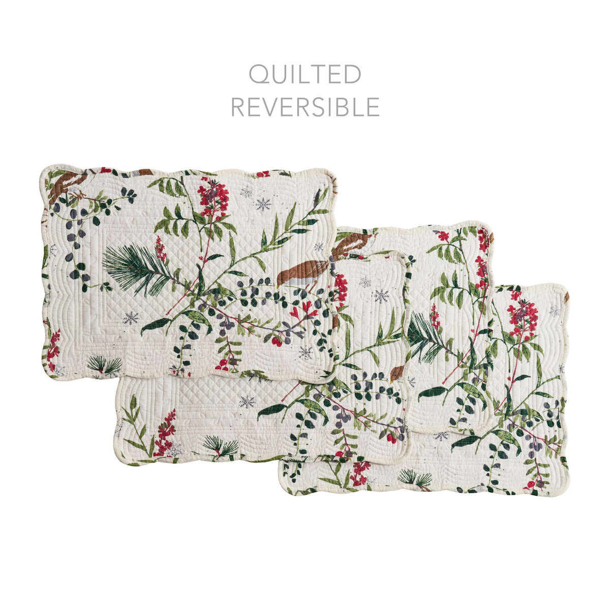Winterberry Forest Placemat - Set of 4