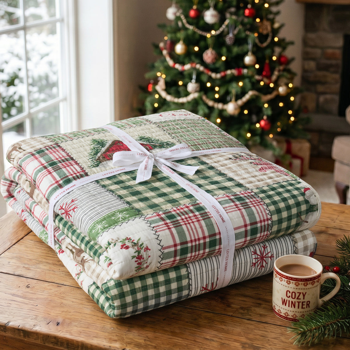 Home for Christmas Quilt Set