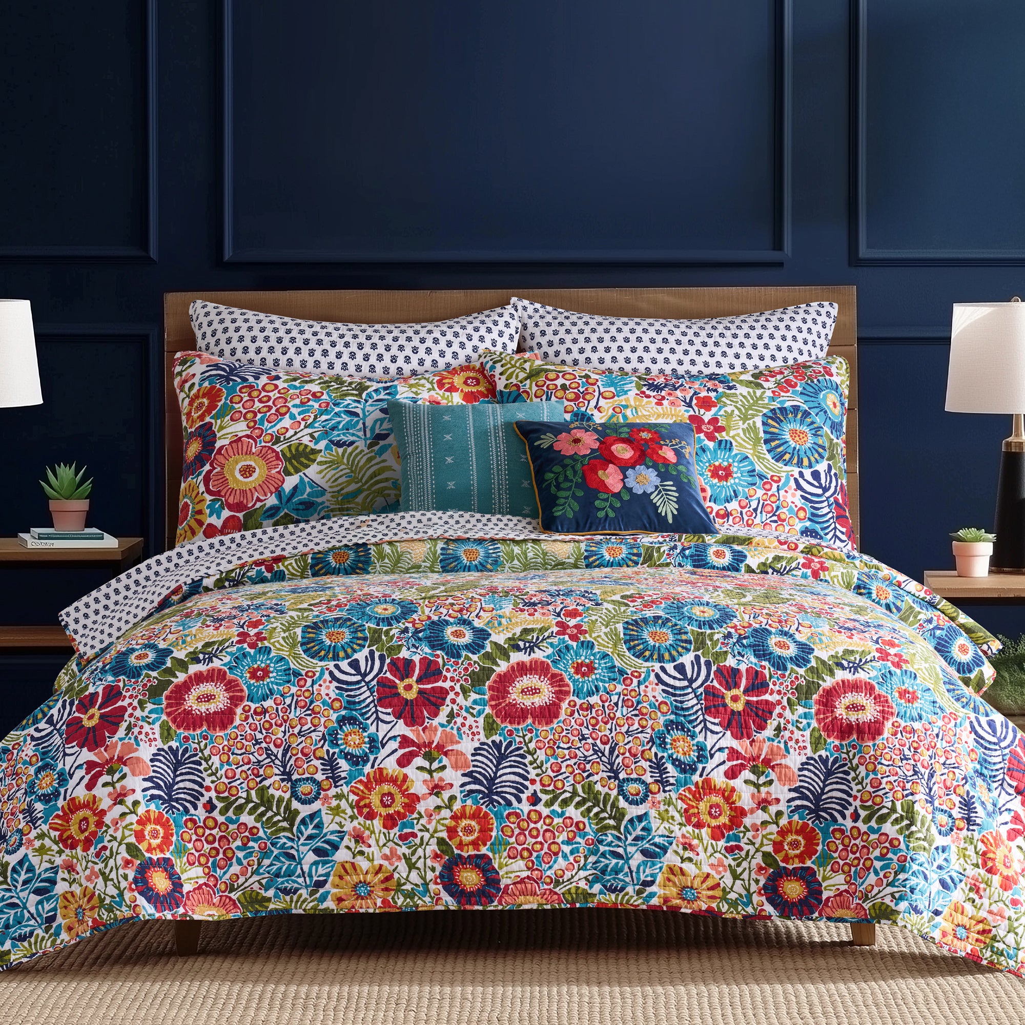 Levtex Home Night Garden Euro Sham