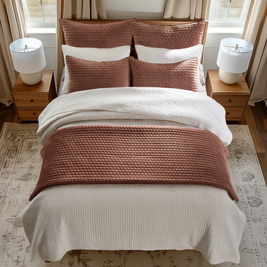 Set Di 2 Federe Decorative In Velluto Morbido – 50x55 Cm Con Texture A Bolle Trapuntata – Colore Crema – Per Divano, Letto E Auto