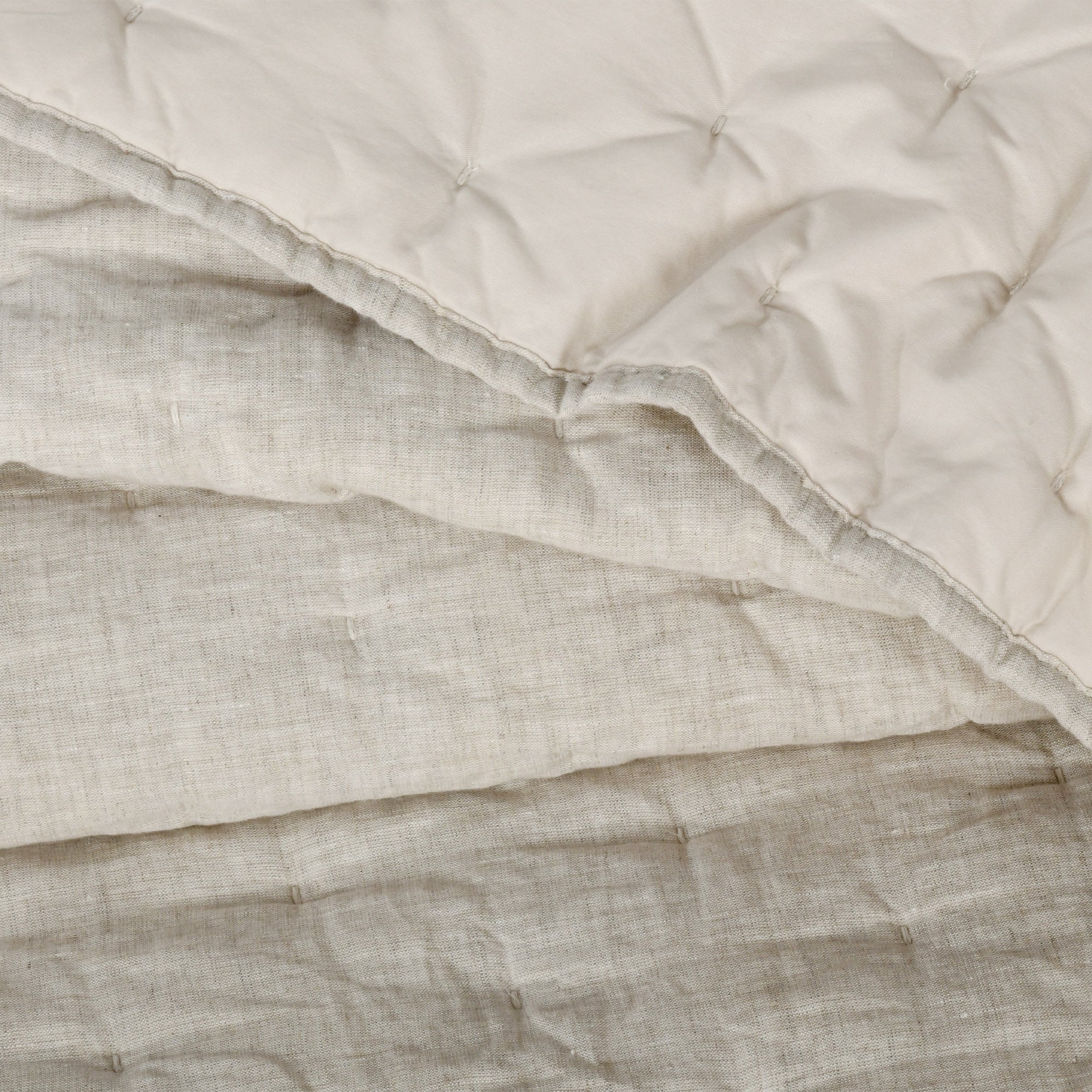 French Flax Signature Linen Quilt
