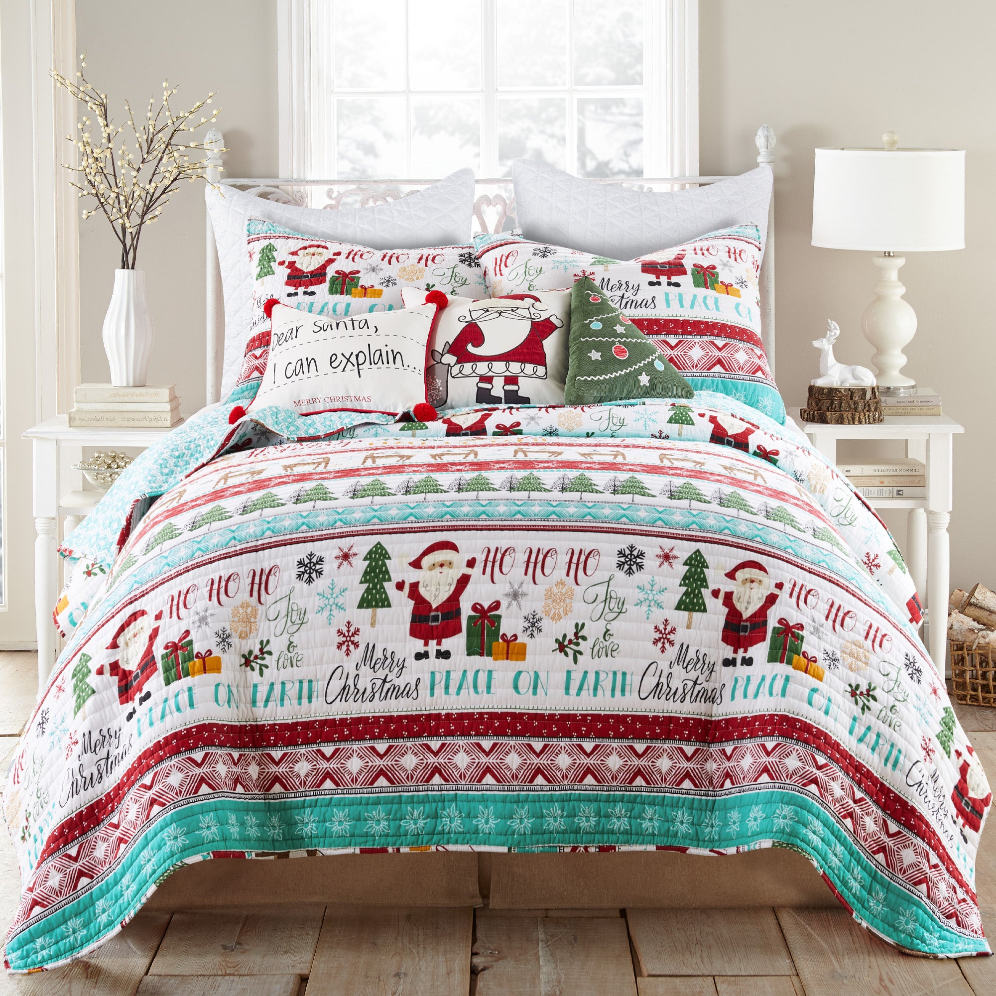 Ho Ho Holidays Quilt Set