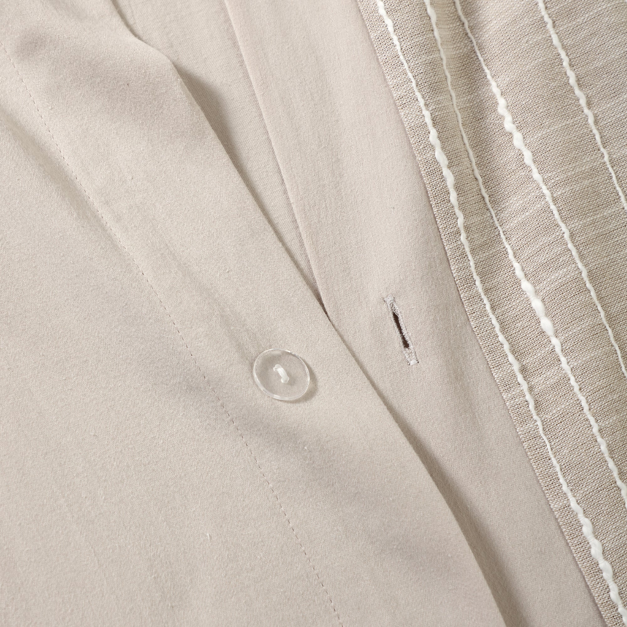 Sand Stripes Duvet Cover Set