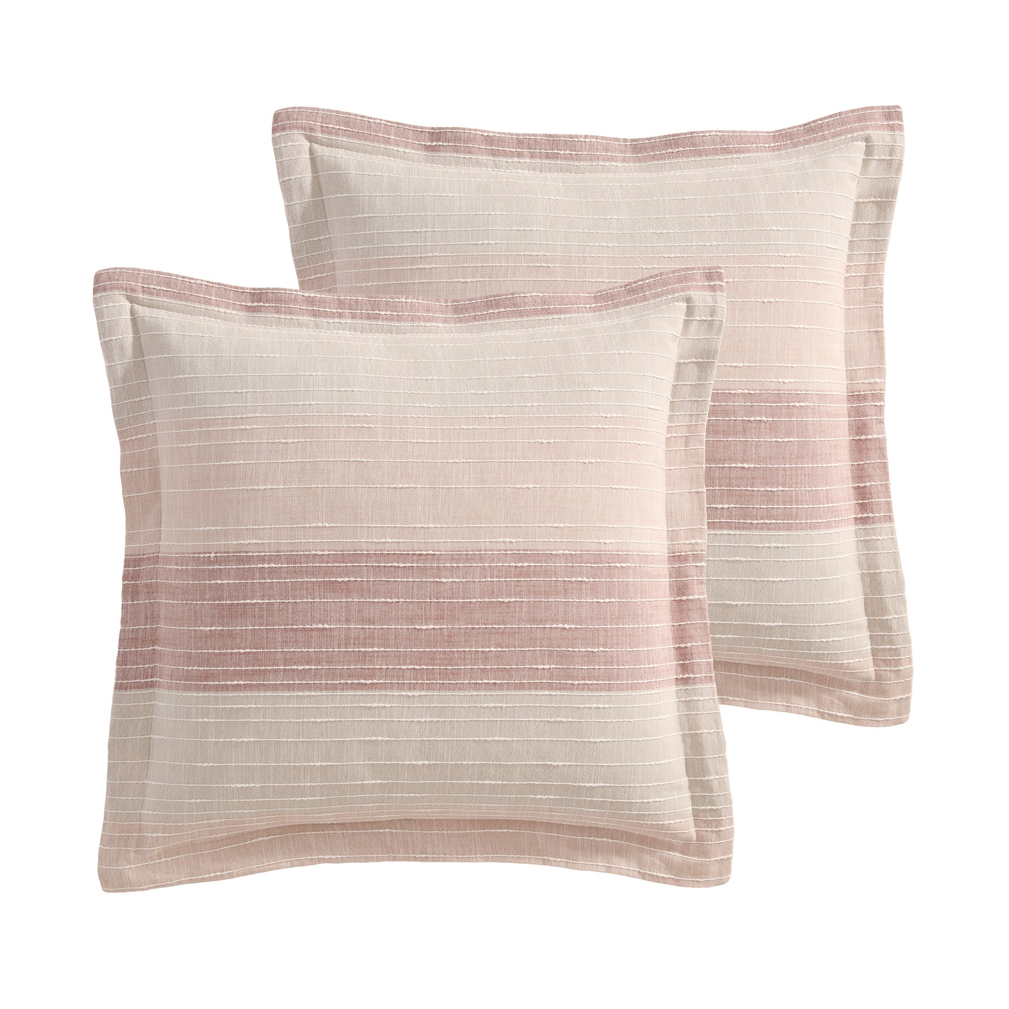 Sand Stripes Euro Sham set of 2