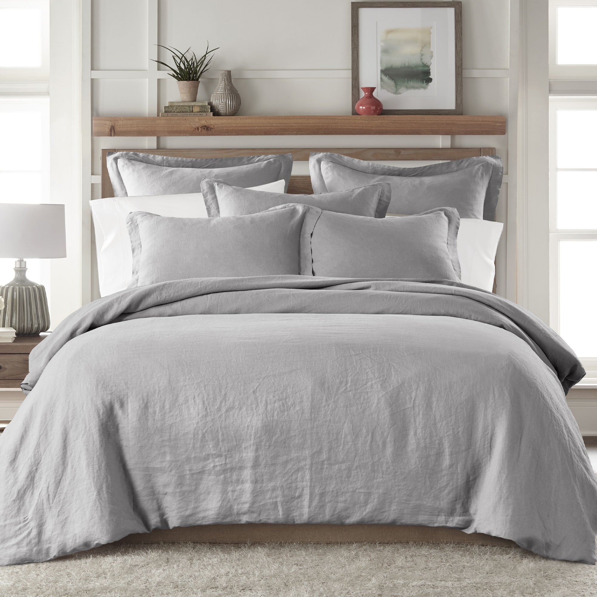 French Flax Washed Linen Duvet Cover