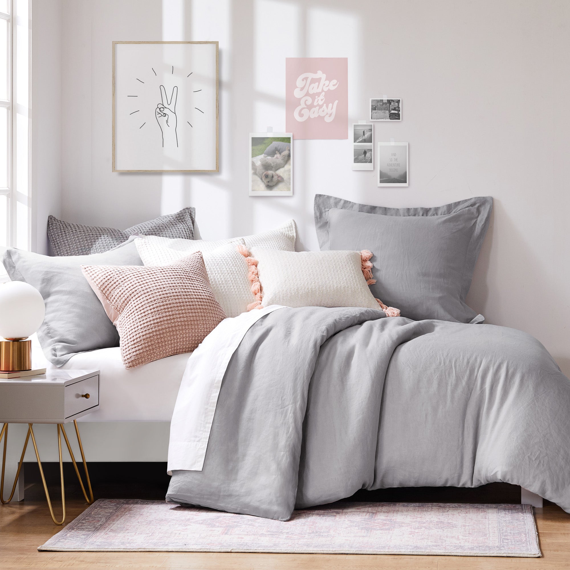 Washed Linen Duvet Cover