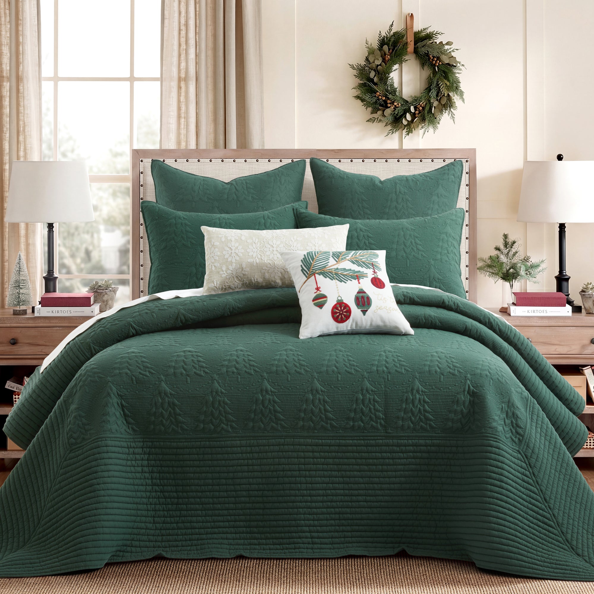 O Christmas Tree Bedspread Set