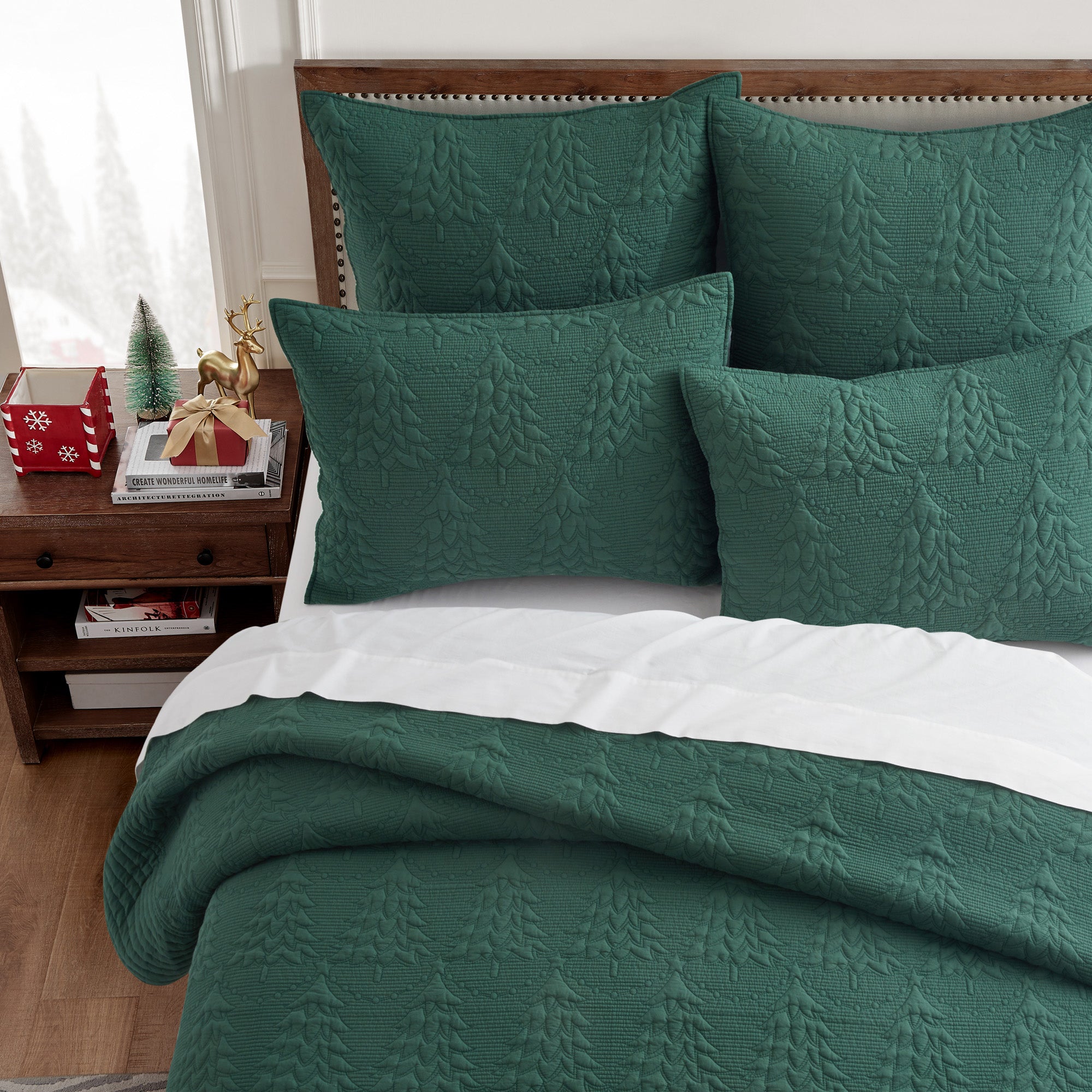O Christmas Tree Bedspread Set