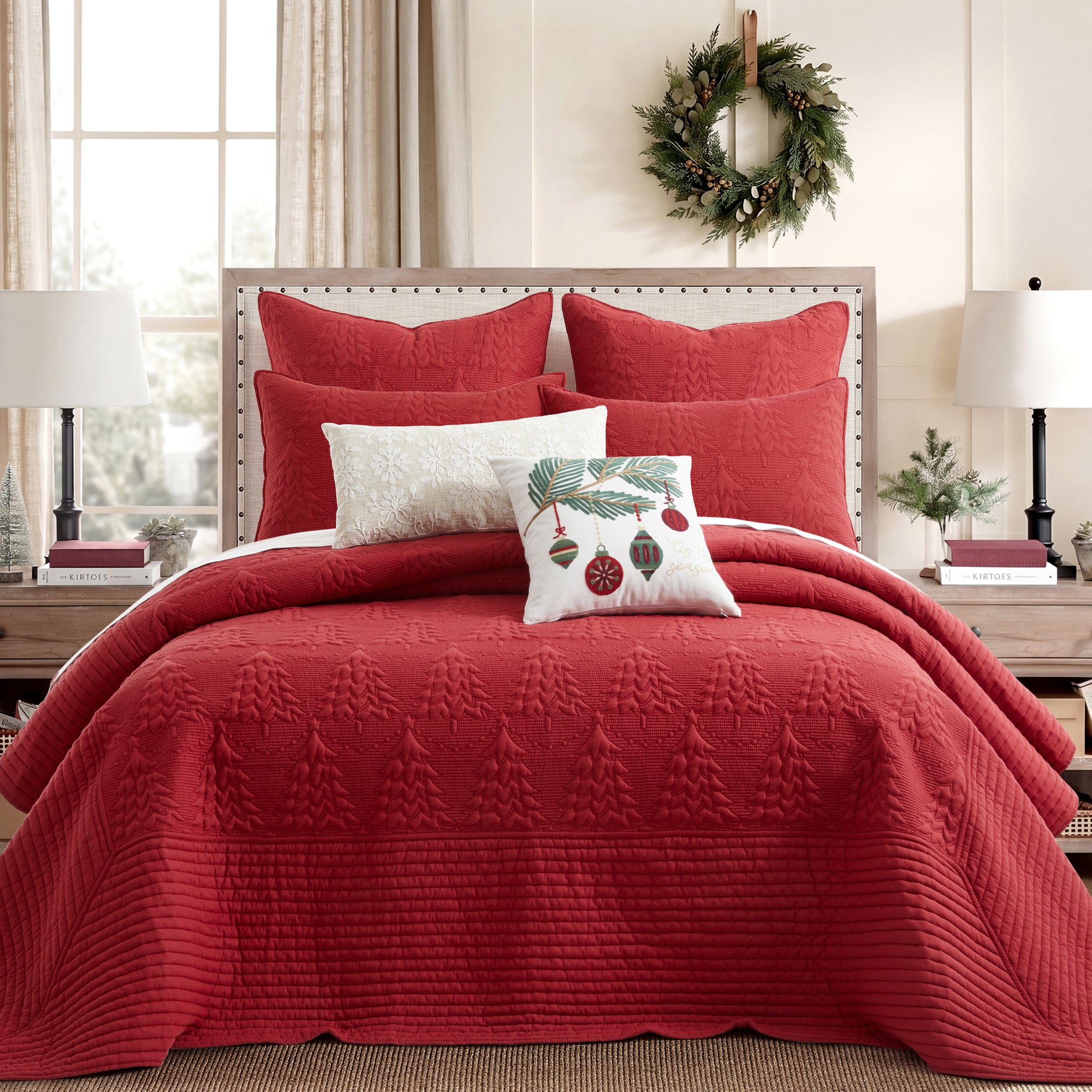 O Christmas Tree Bedspread Set
