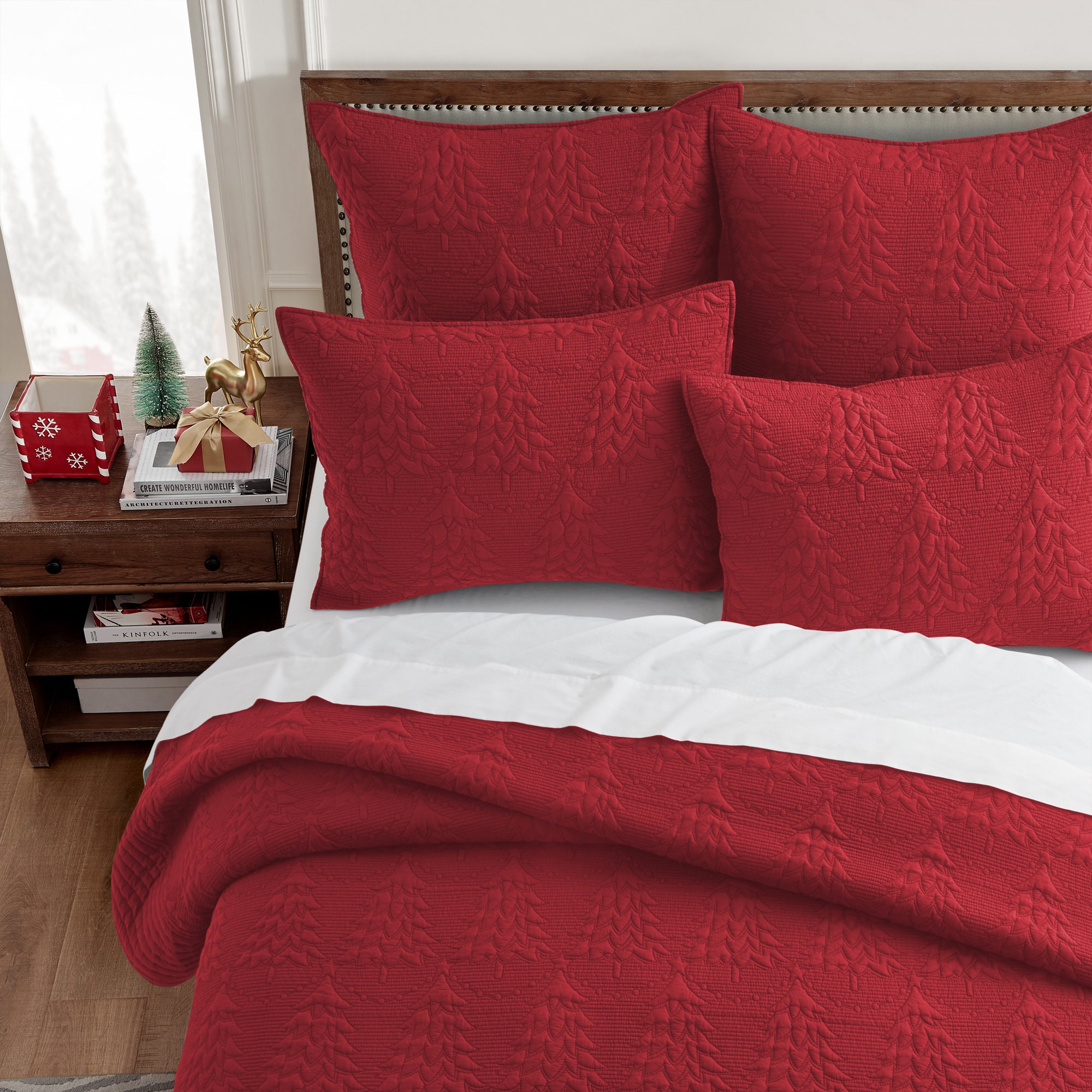 O Christmas Tree Bedspread Set