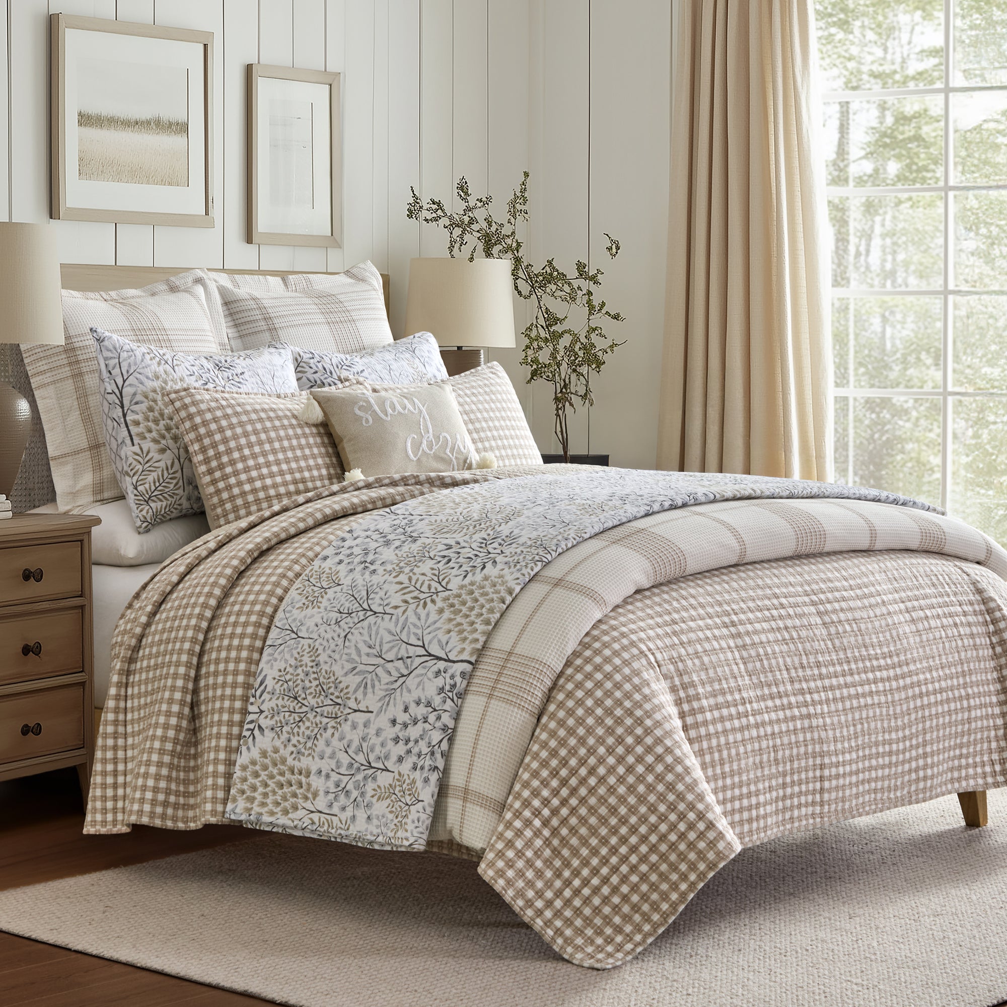 Levtex Home English Forest Quilt Set - Cotton