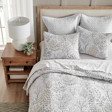 Levtex Home English Forest Euro Sham Set of 2 - Cotton