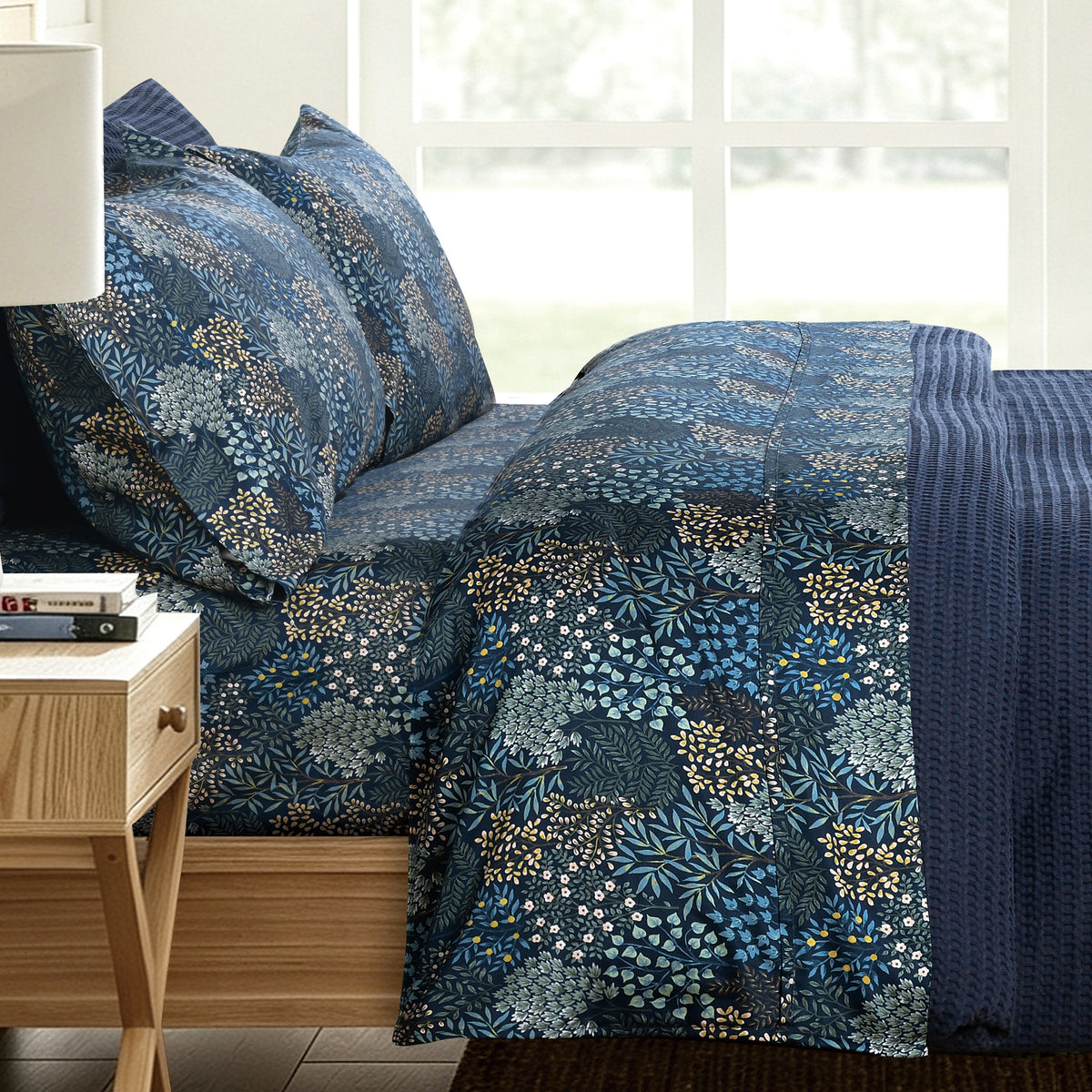 English Forest Cotton Sateen Sheet Set