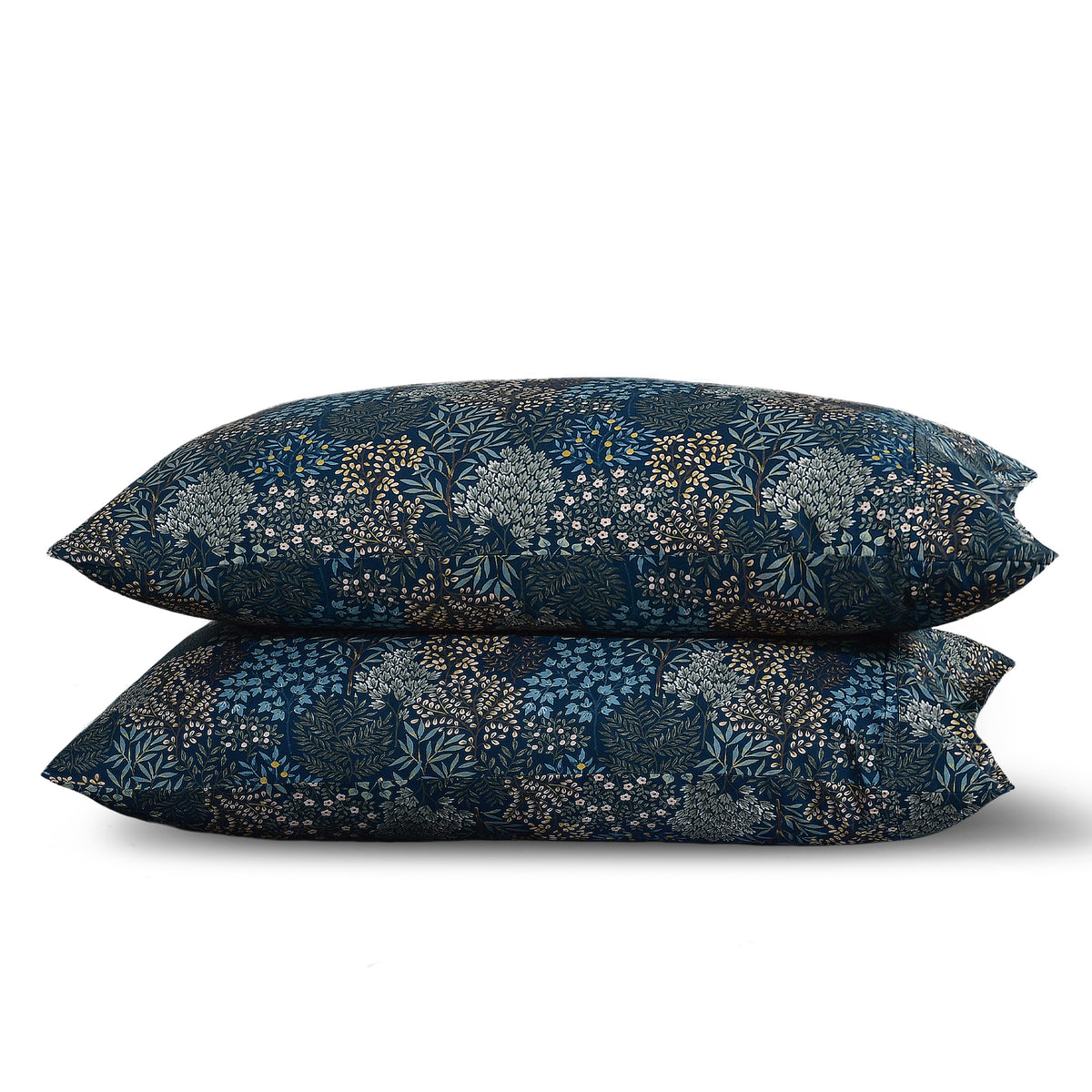 English Forest Cotton Sateen Pillowcase Set