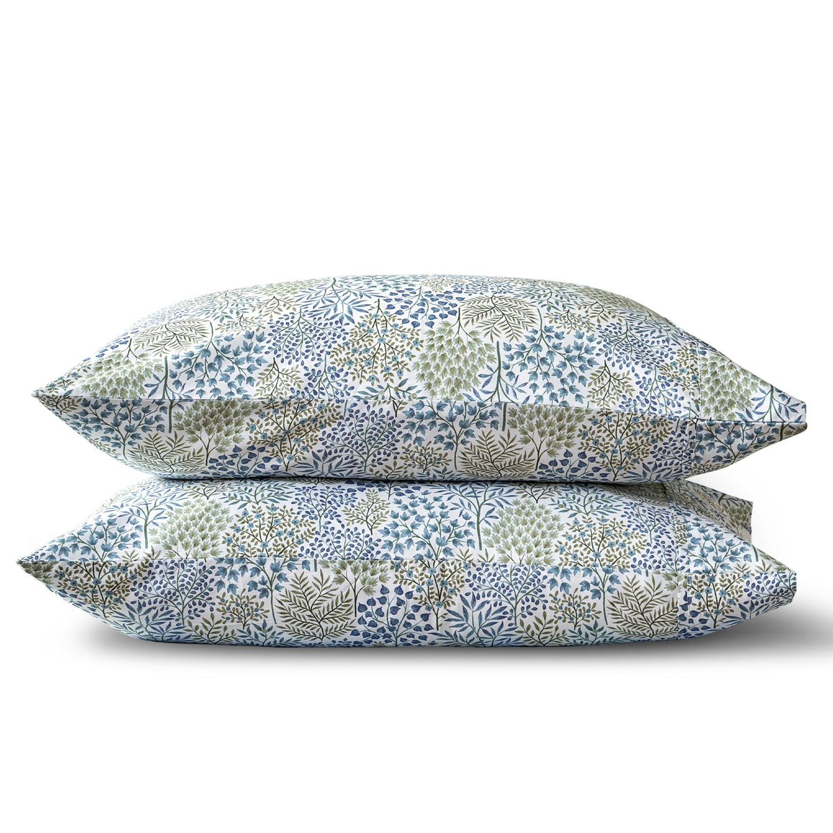 English Forest Cotton Sateen Pillowcase Set