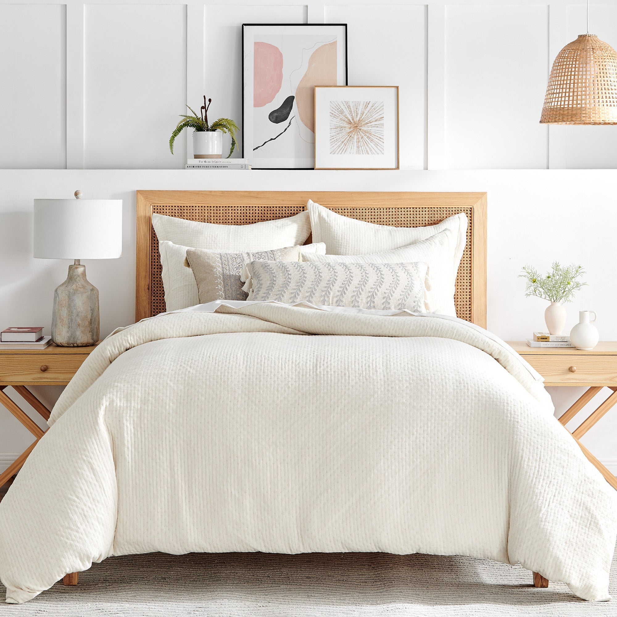 Dkny fashion white duvet