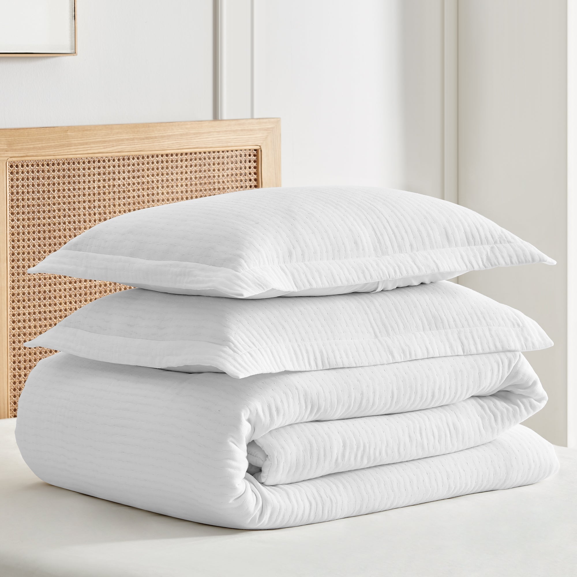 Reede Muslin Duvet Cover Set