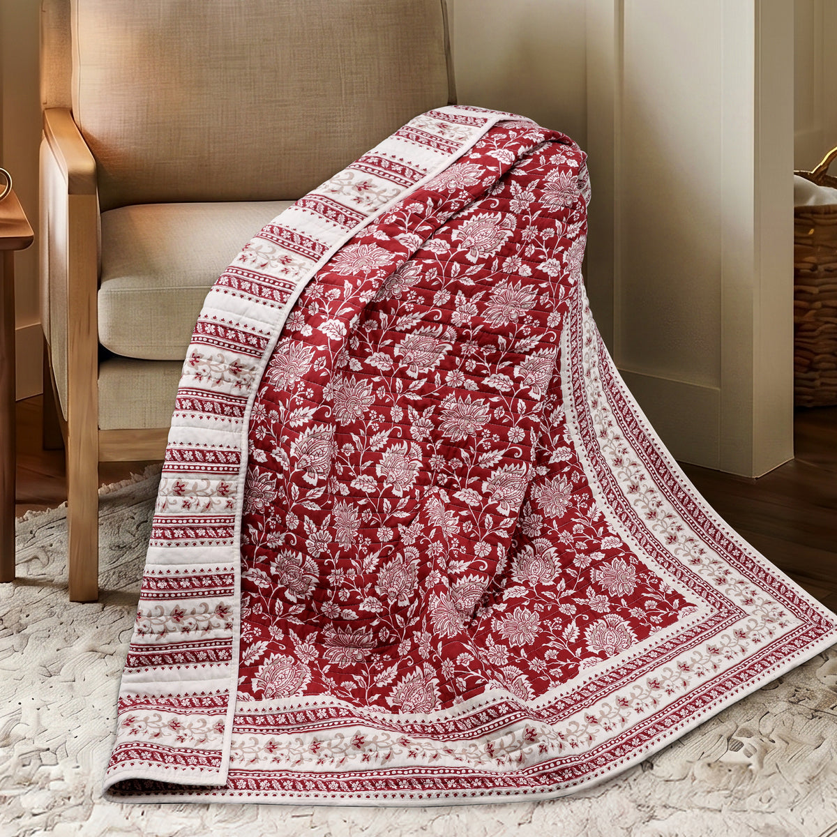Adare Quilted Throw