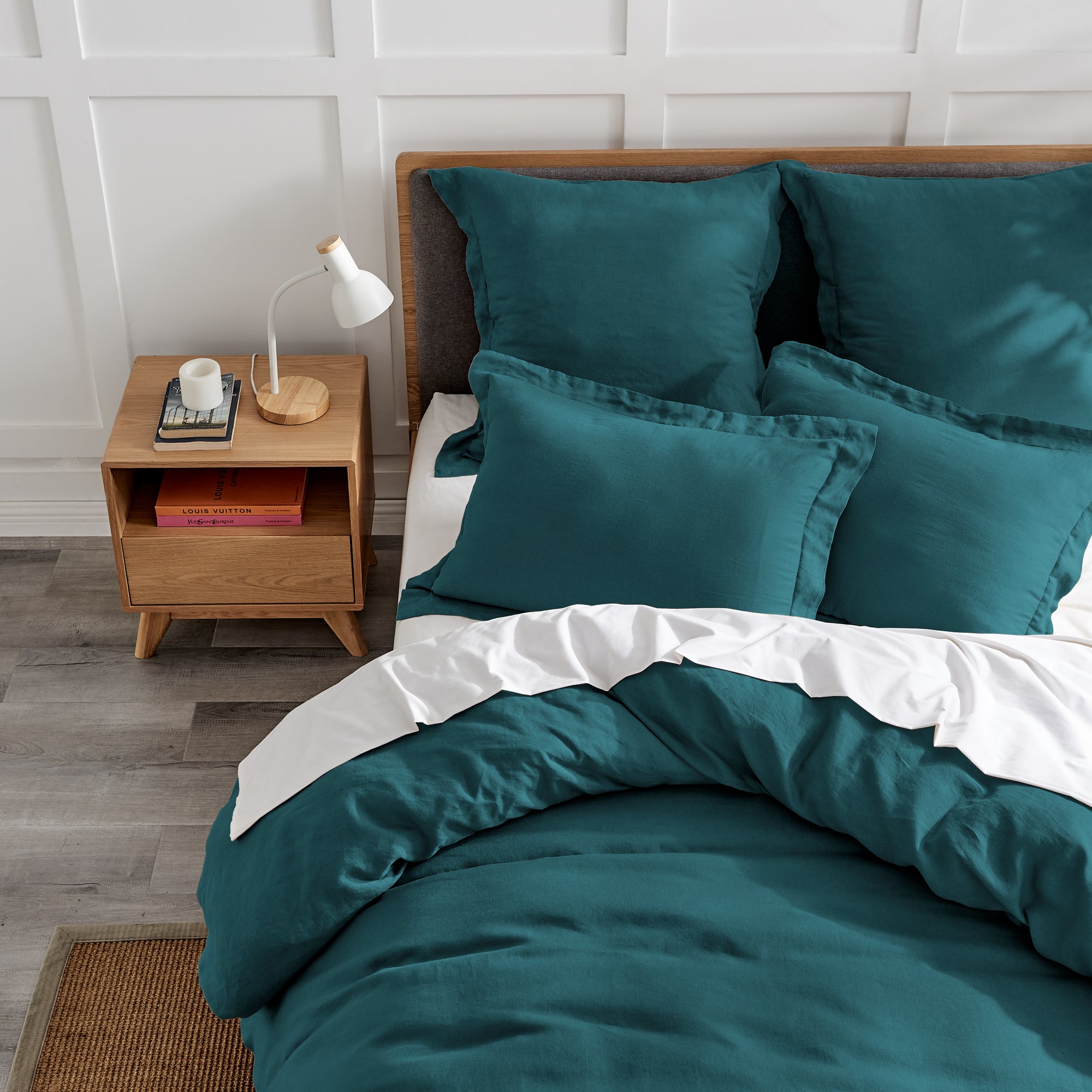 Washed Linen Duvet Cover