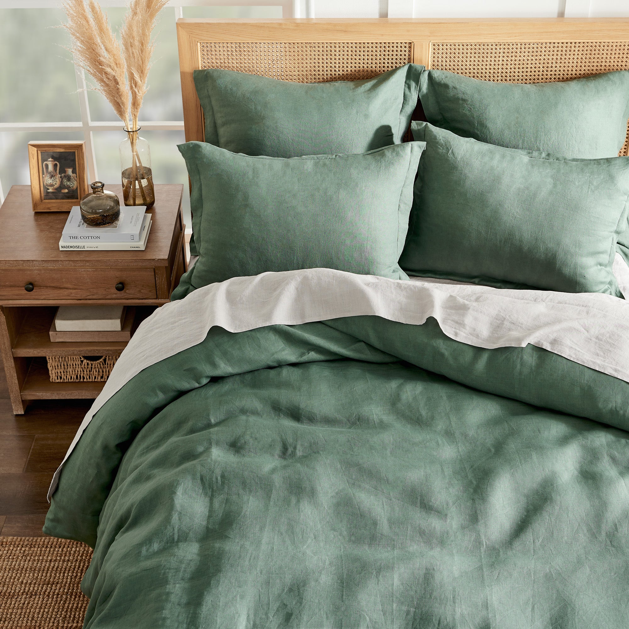 Washed Linen Duvet Cover