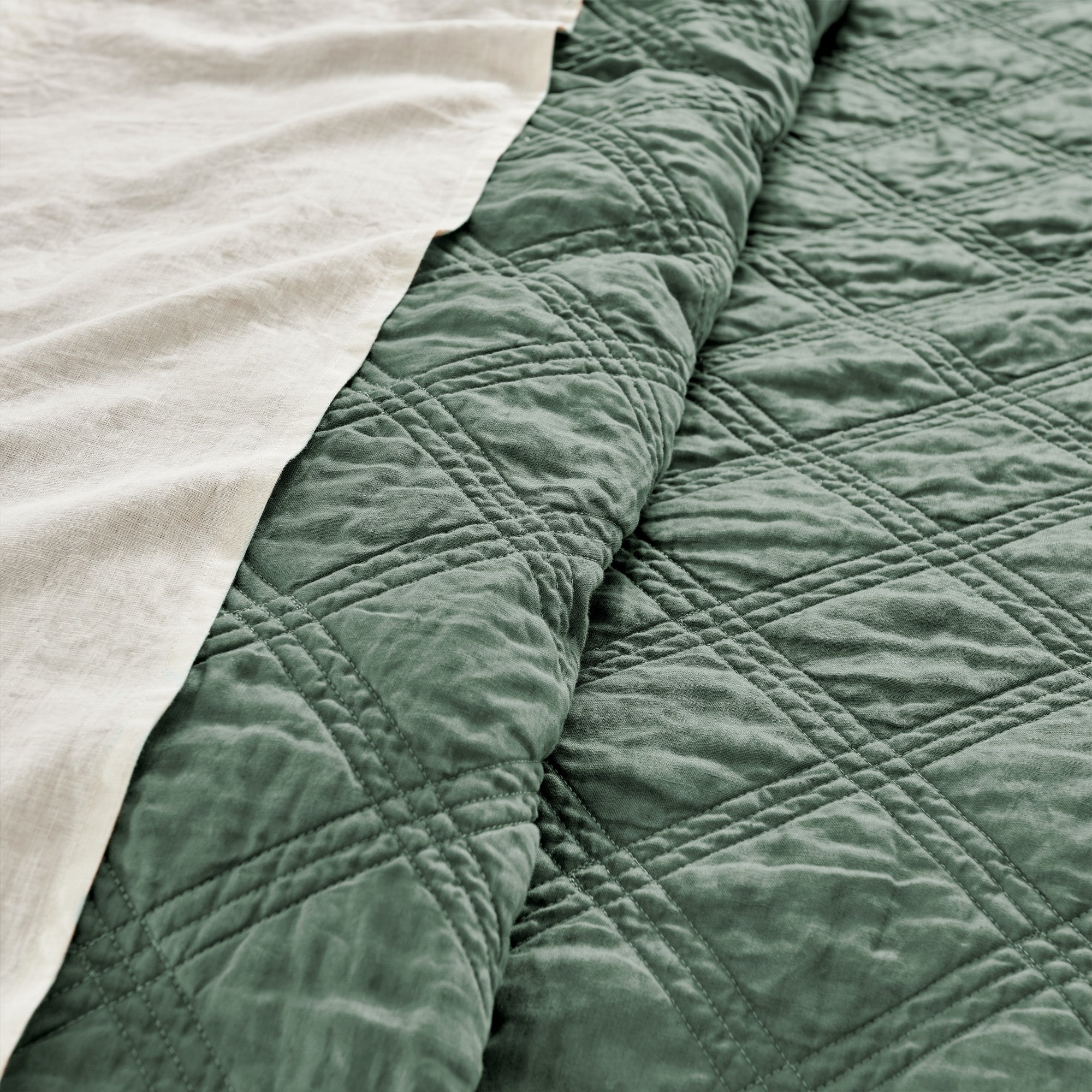 Washed Linen Quilt
