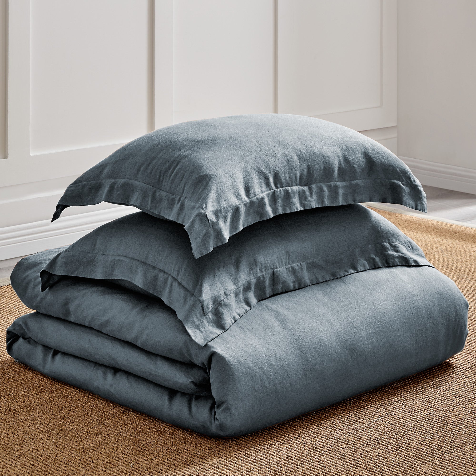 Washed Linen Duvet Cover