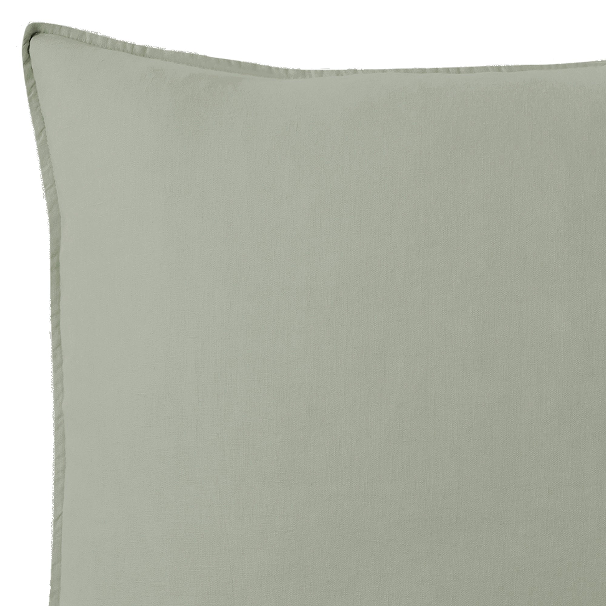 French Flax Washed Linen Square Pillow Cover- Set of 2