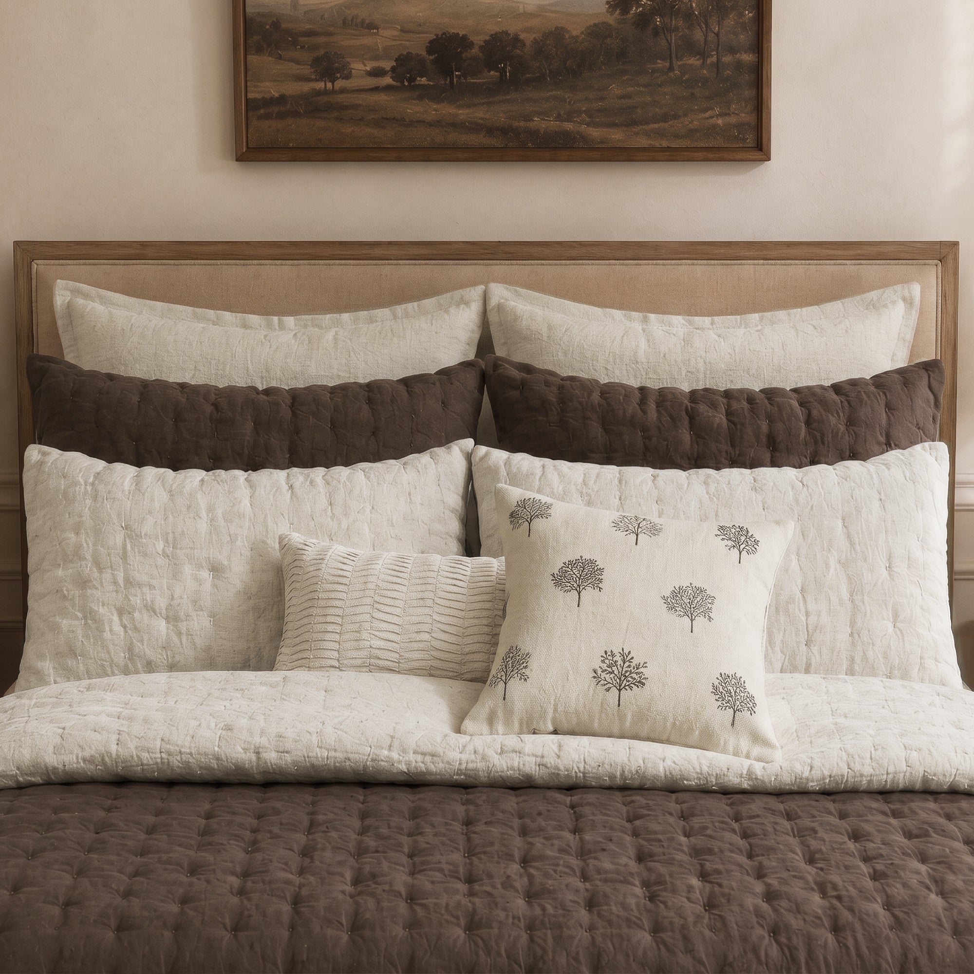 French Flax Signature Linen Quilt