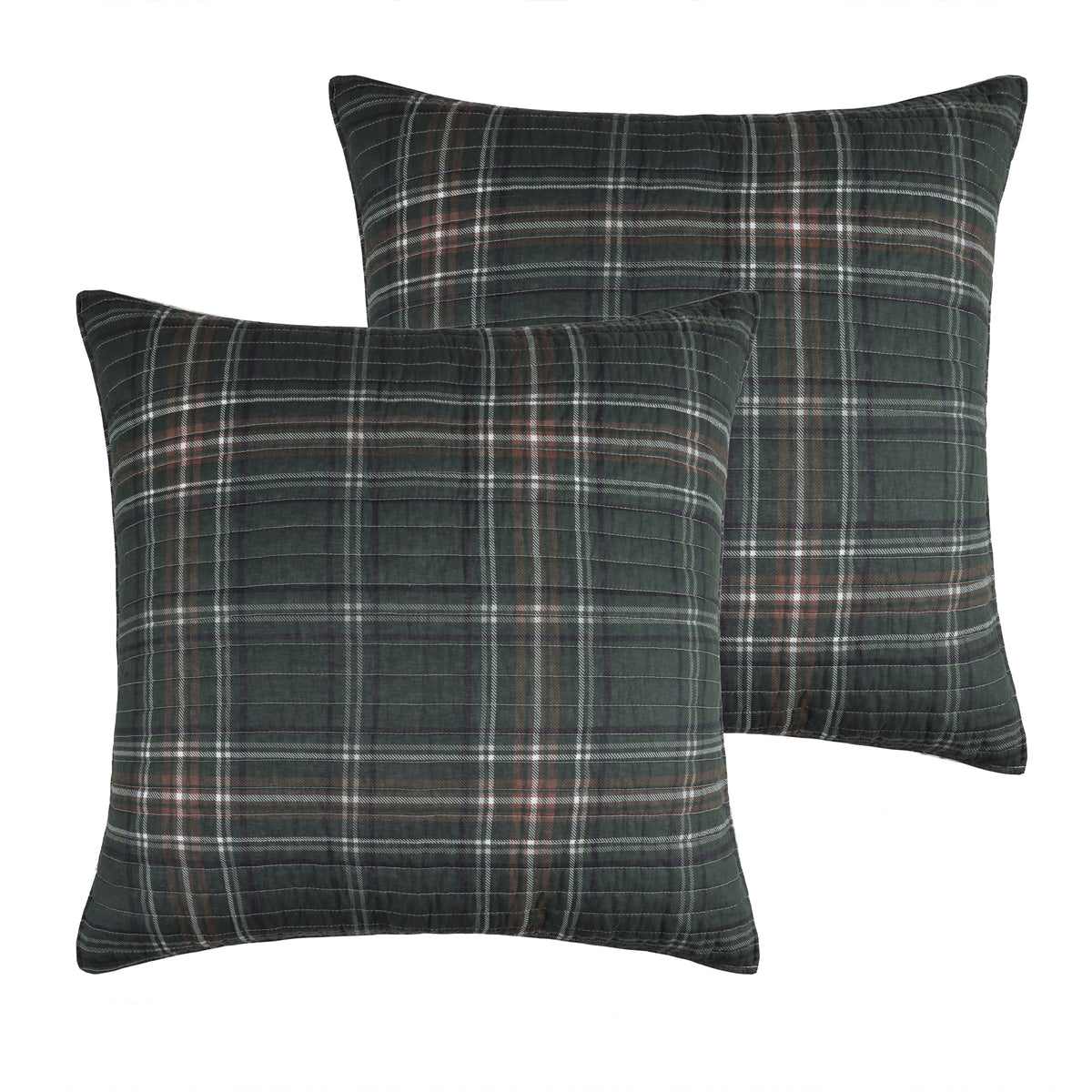 Lodge Toile Euro Sham Set of 2