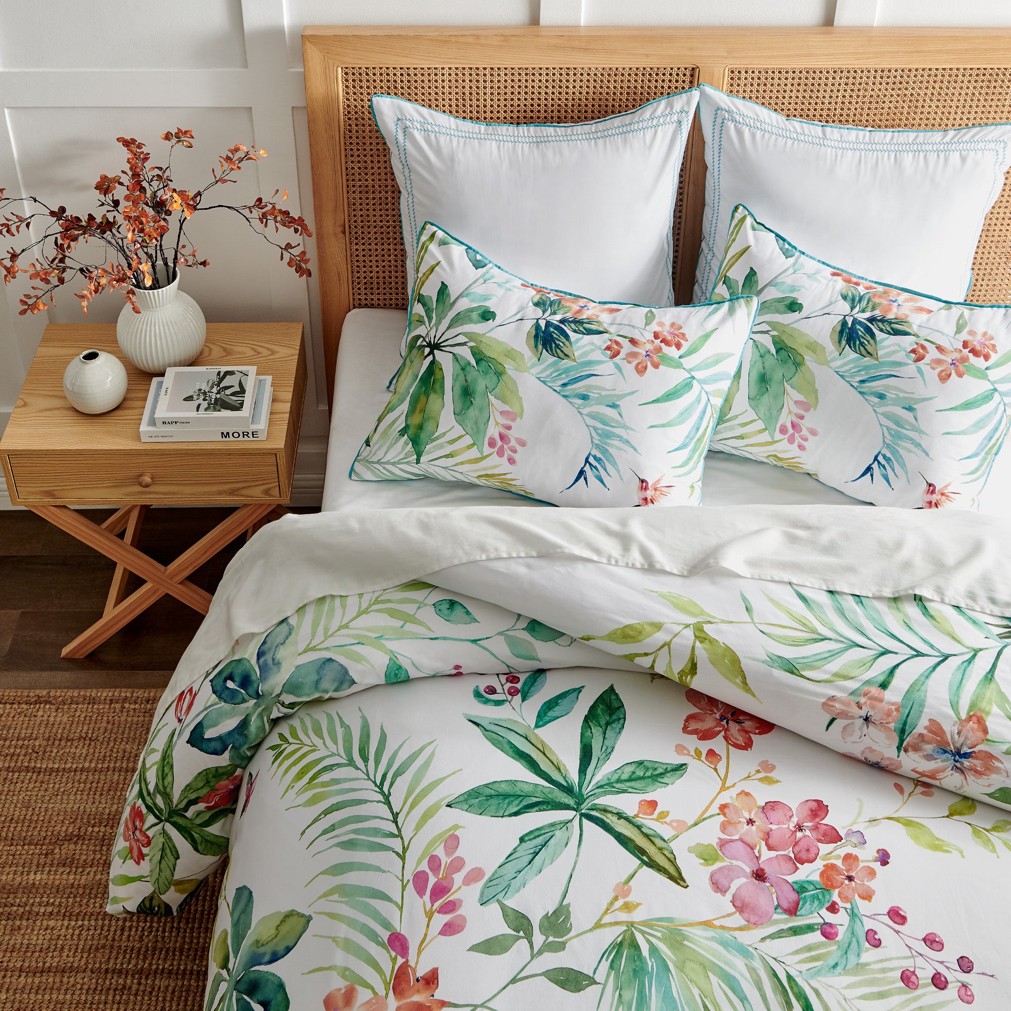 Hummingbird Grove Duvet Cover Set