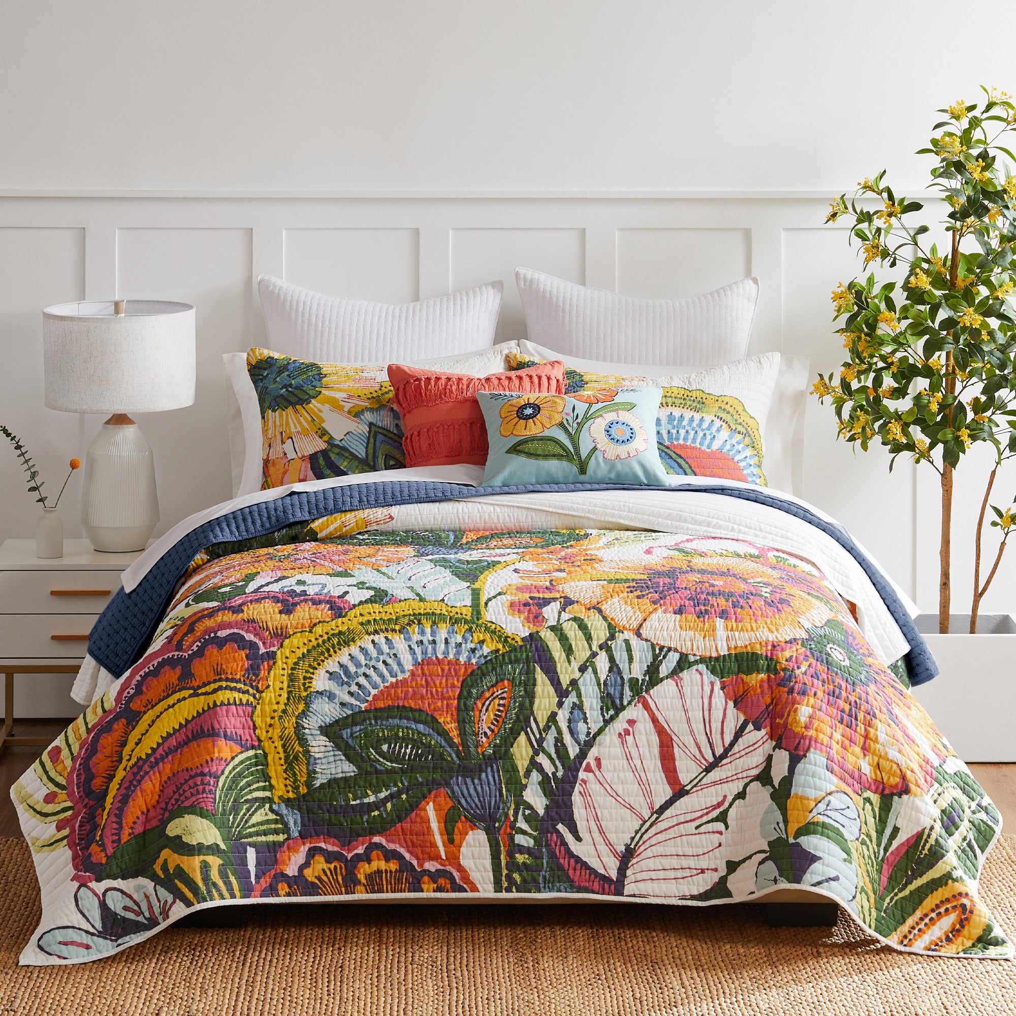 Grandiflora Quilt Set