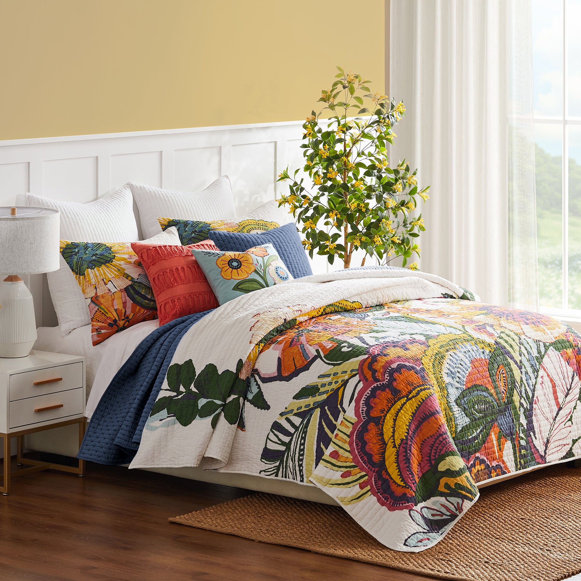 Grandiflora Quilt Set