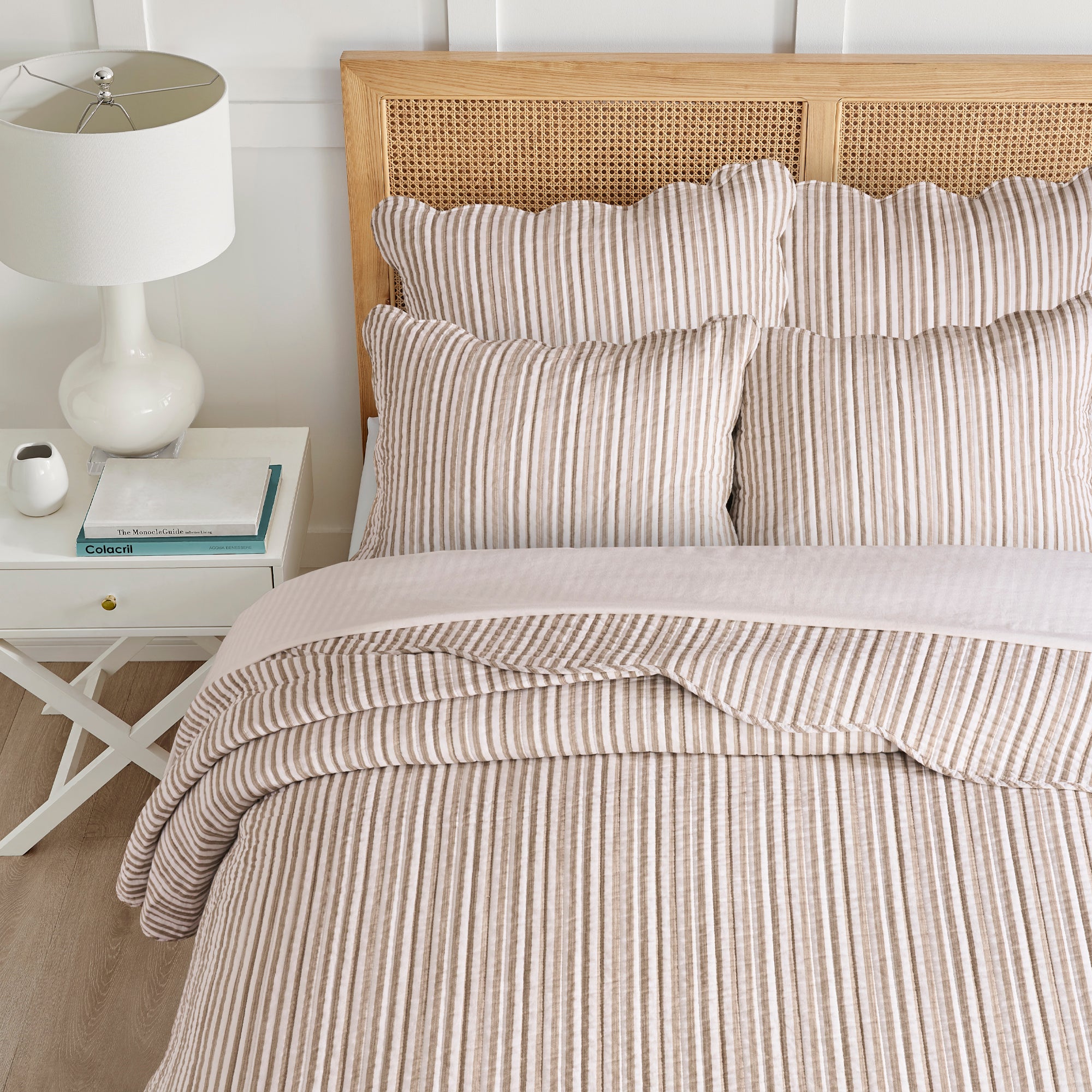 Martha Stripe Quilt Set