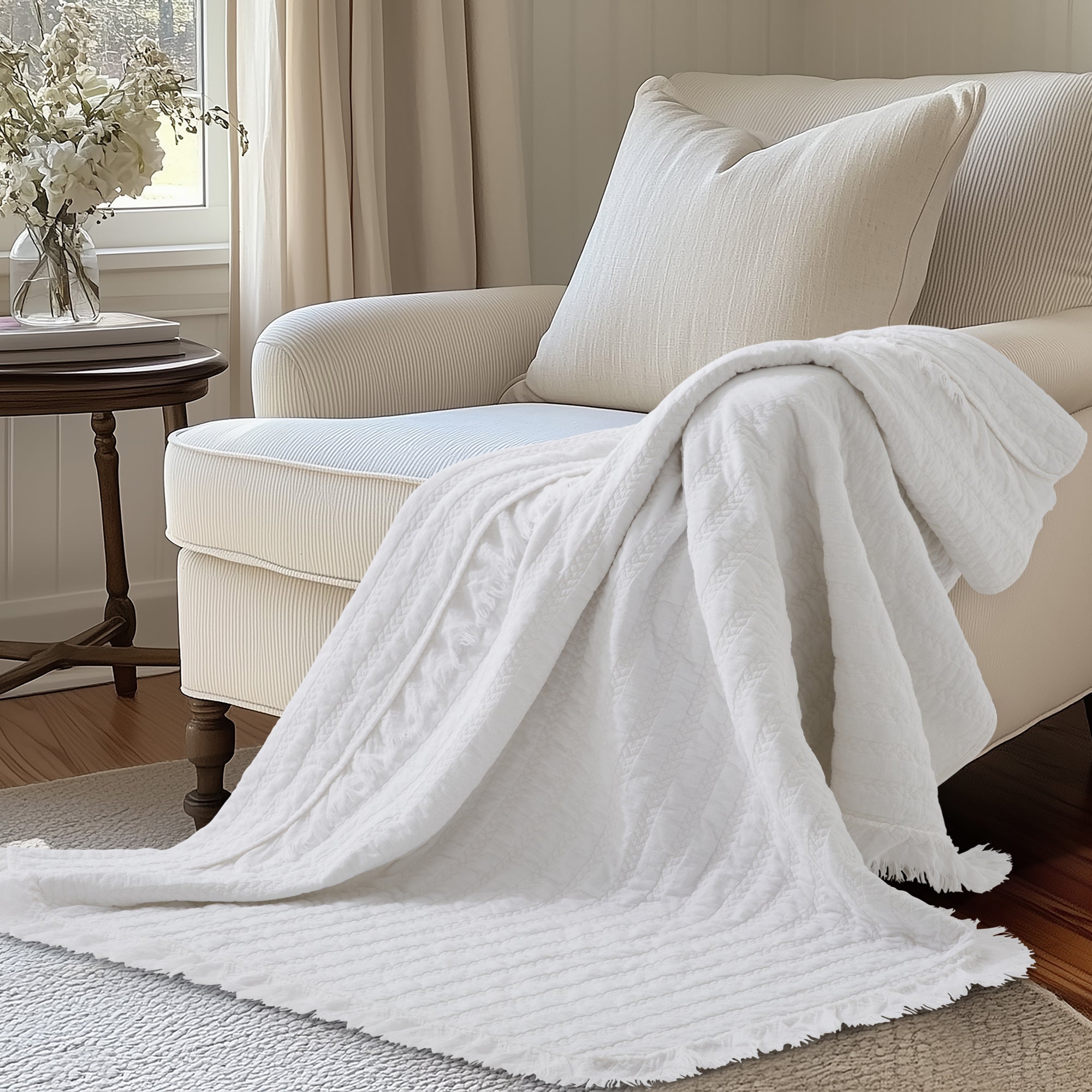 Wilhemina Quilted Throw