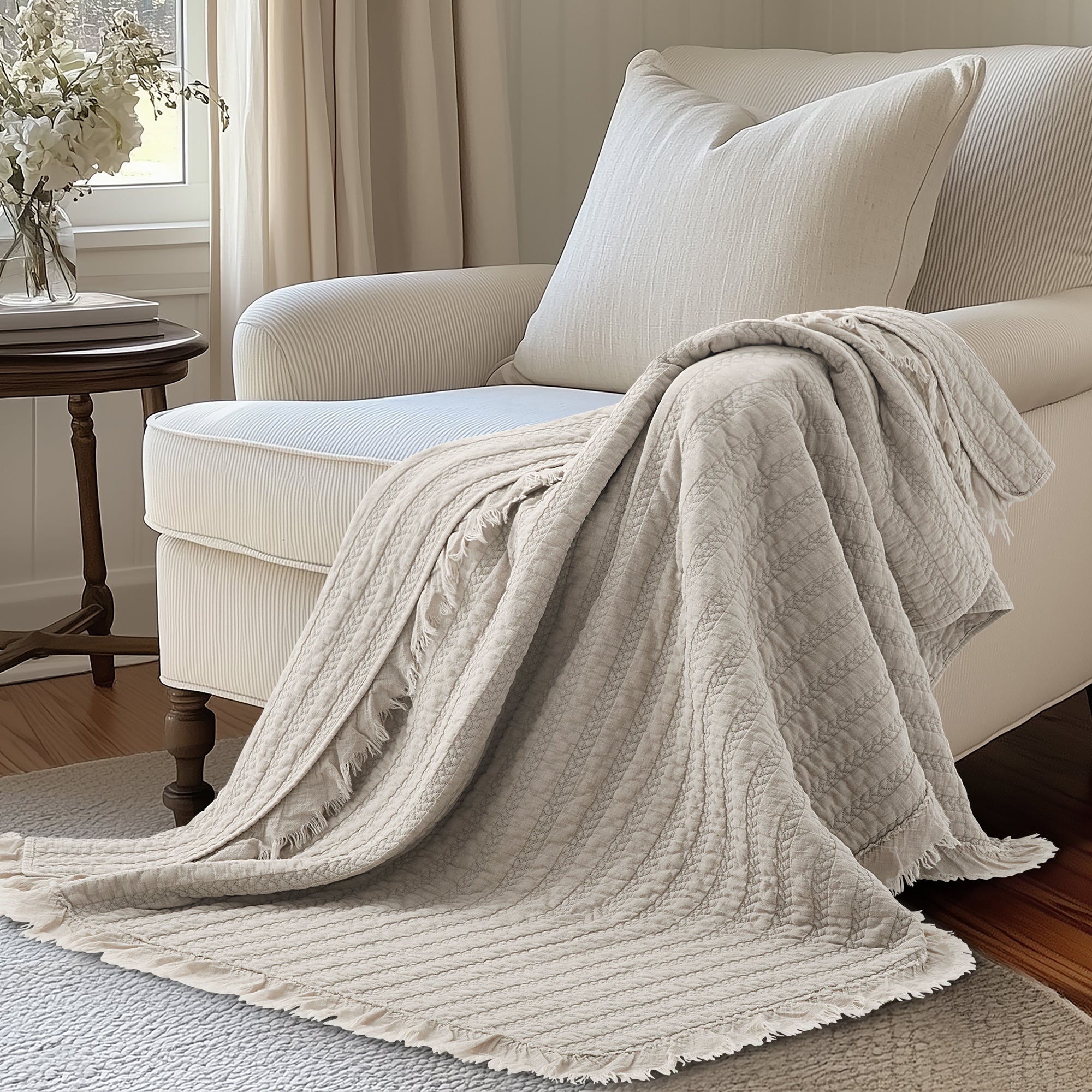 Wilhemina Quilted Throw