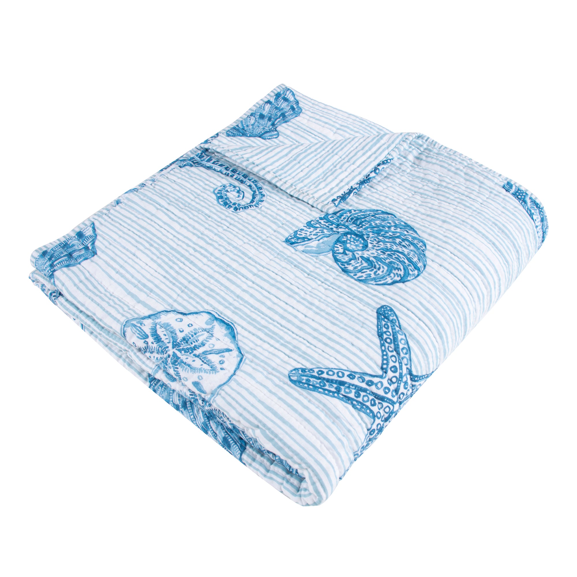 Sandy Cove Quilted Throw