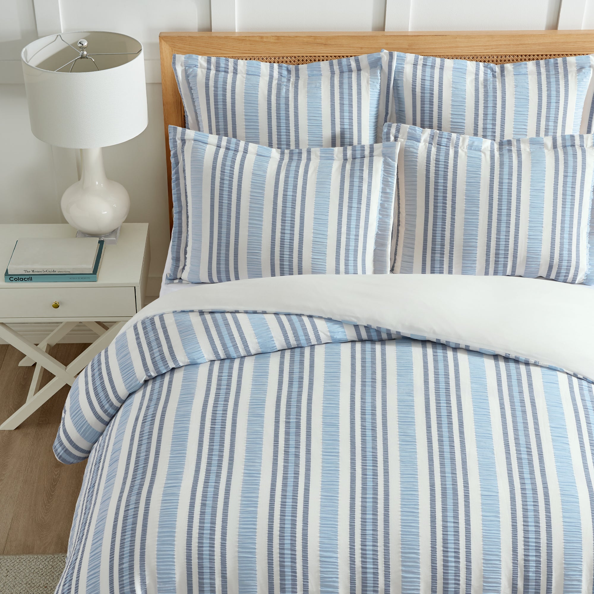 Seaside Stripes Duvet Cover Set