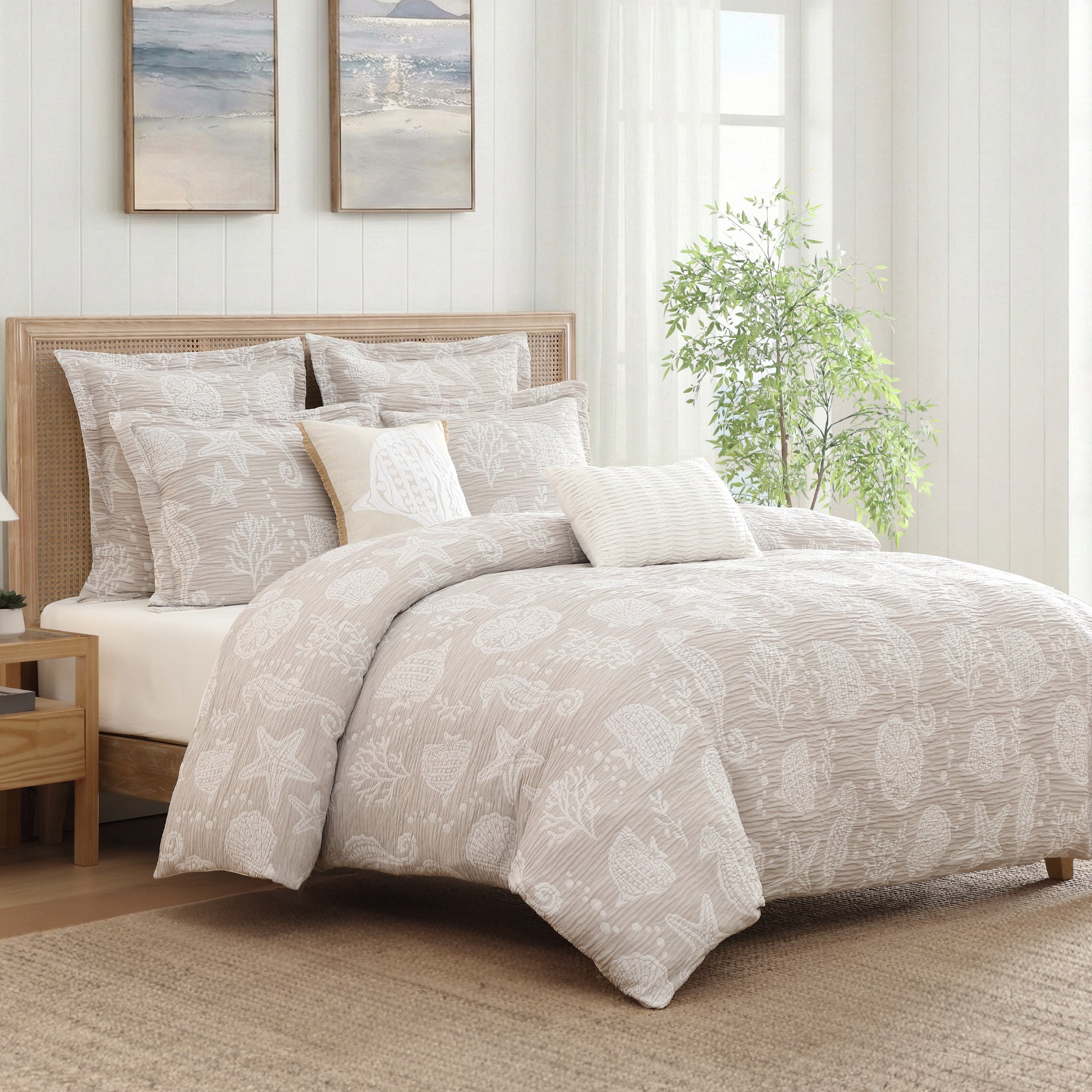 Seaside Charm Euro Sham Set of 2
