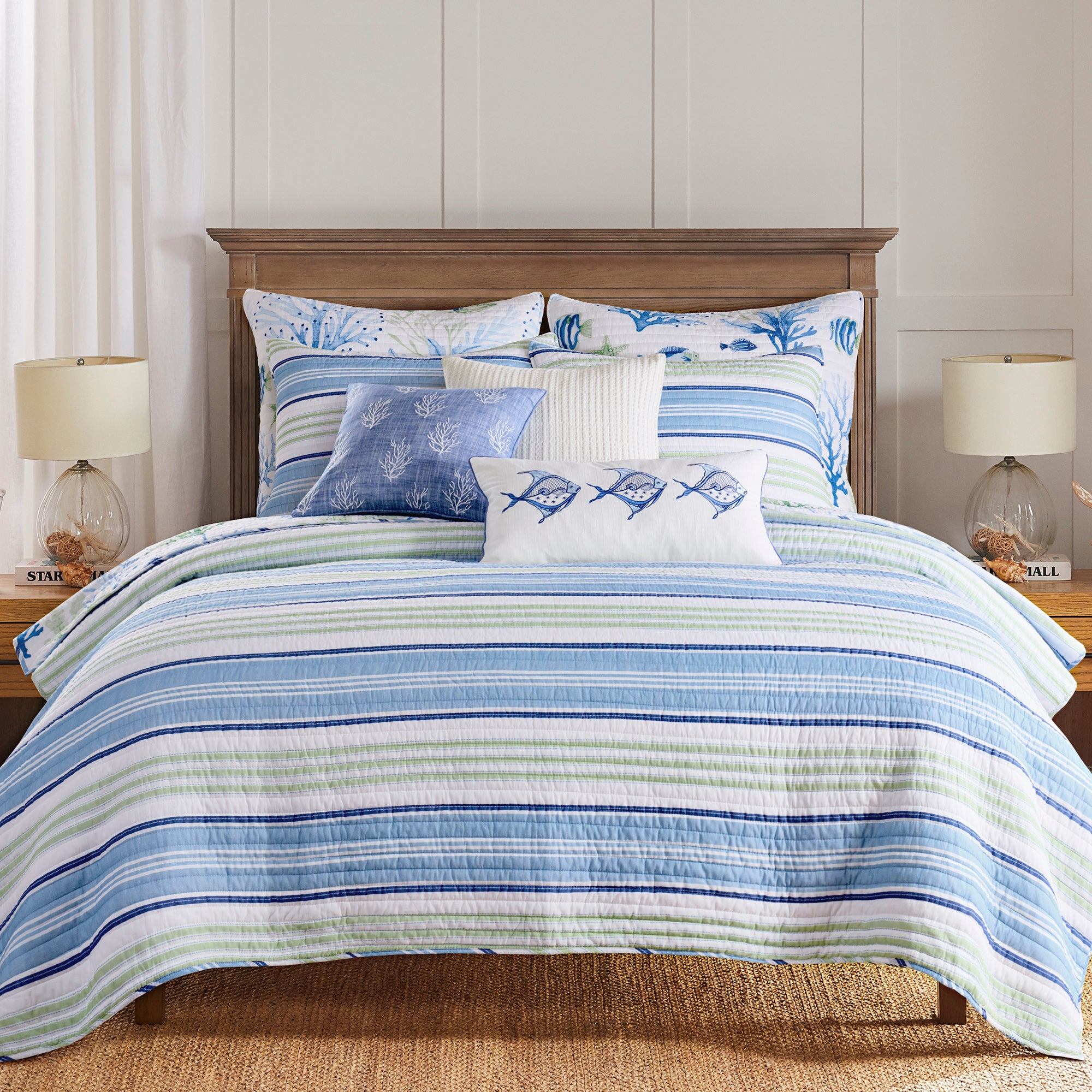 Harbor Bay Quilt Set