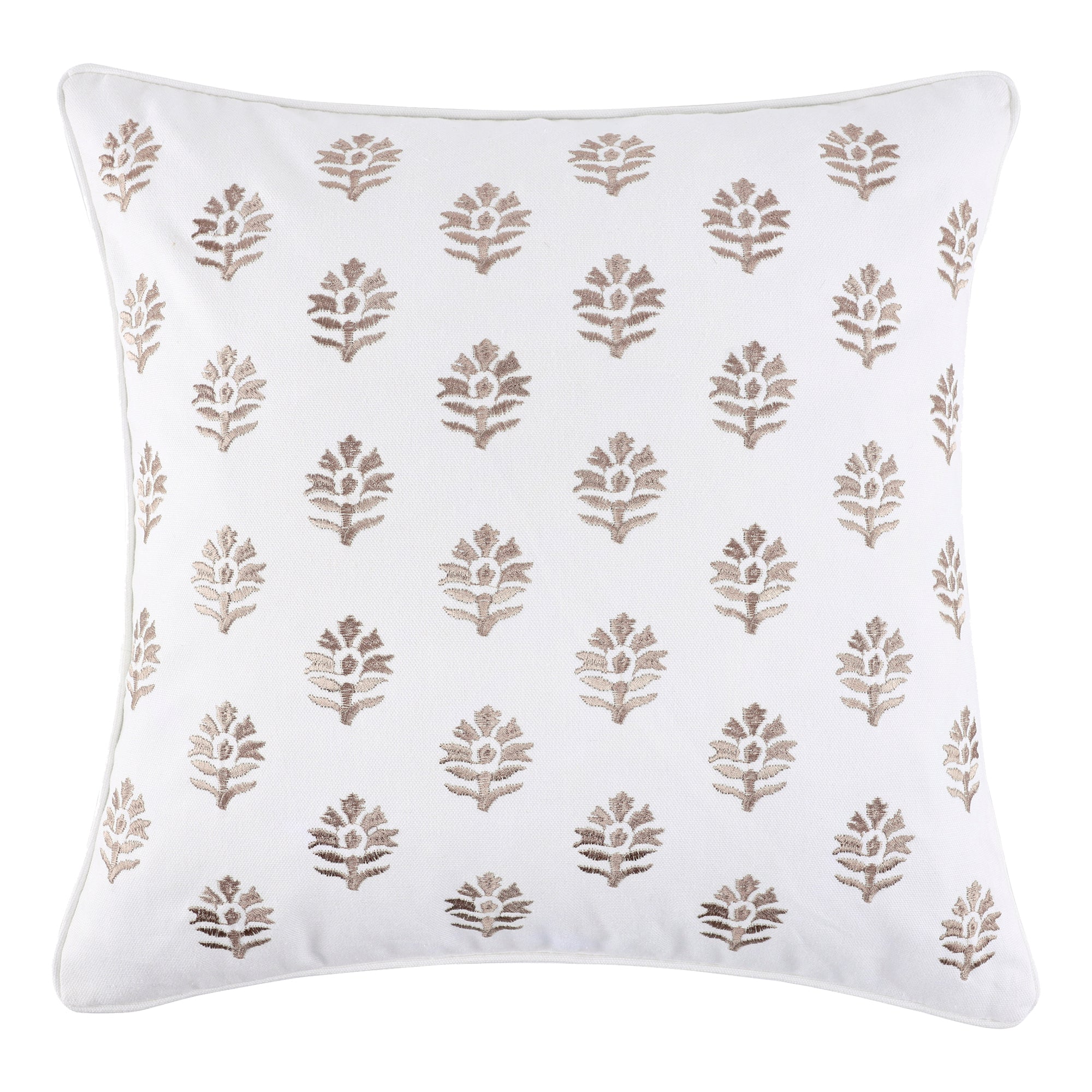 Camellia Medallion  Pillow 18x18