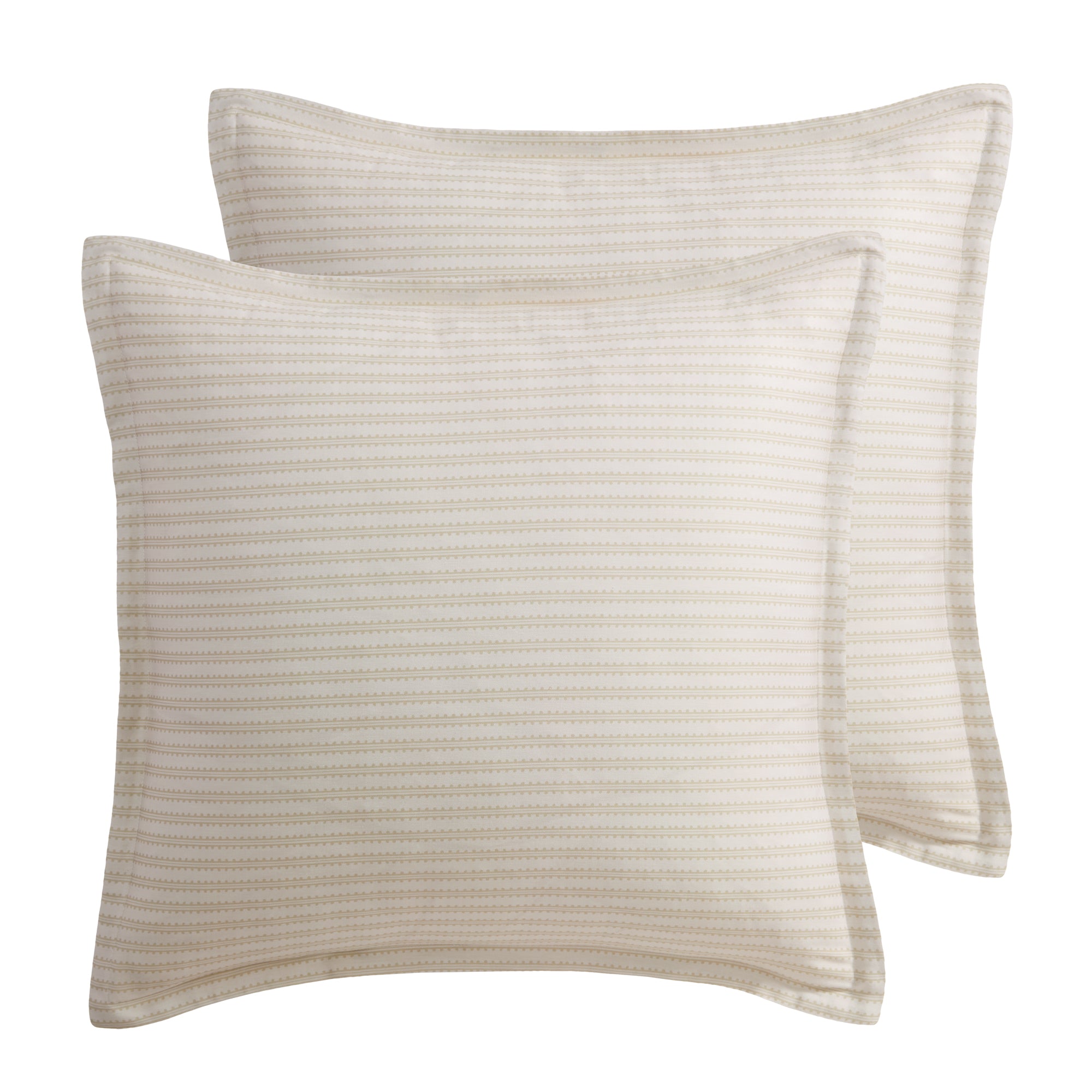 Camellia Neutral Euro Sham set of 2
