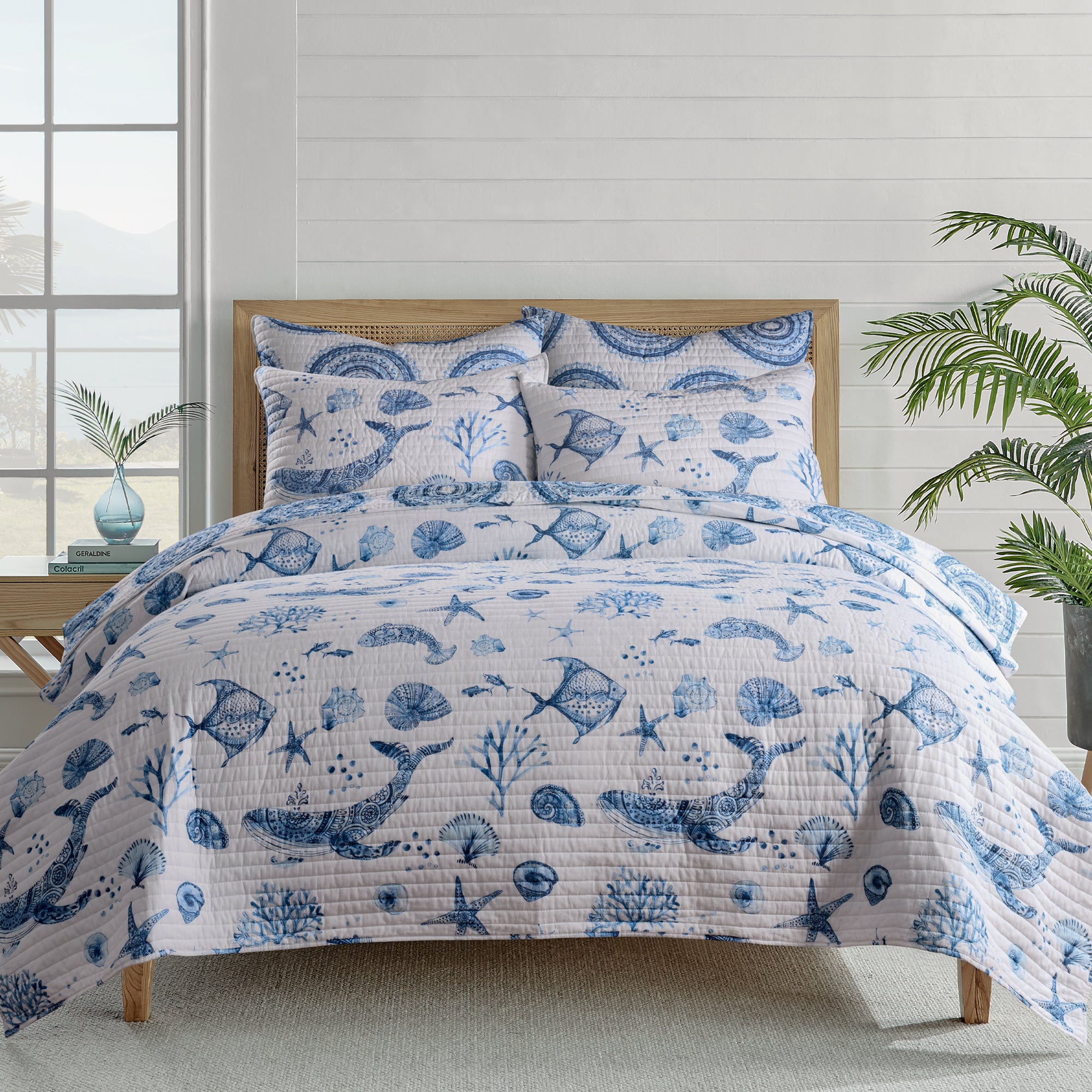Batik Ocean Quilt Set